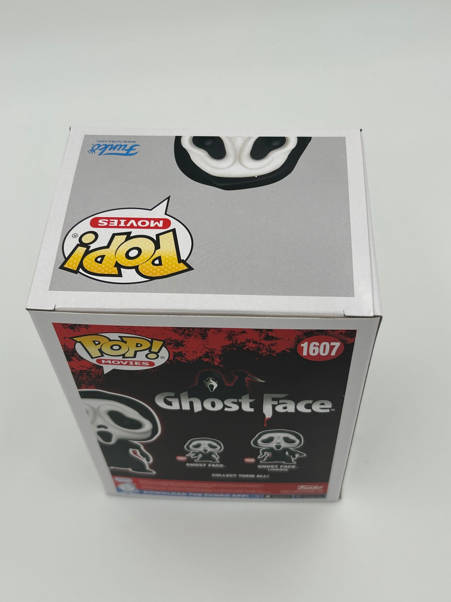 Skeet Ulrich Signed And Inscribed "Billy" Ghostface "SCREAM" #1607 Funko Pop! Vinyl Figure (Beckett)