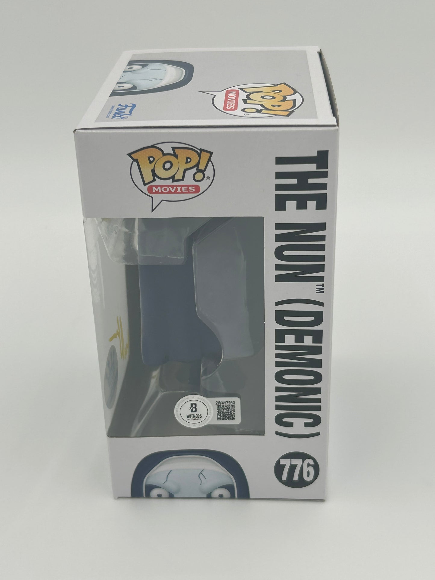 Bonnie Aarons Signed The Nun (Demonic)"The Nun" #776 Funko Pop! Vinyl Figure (Beckett Witnessed)