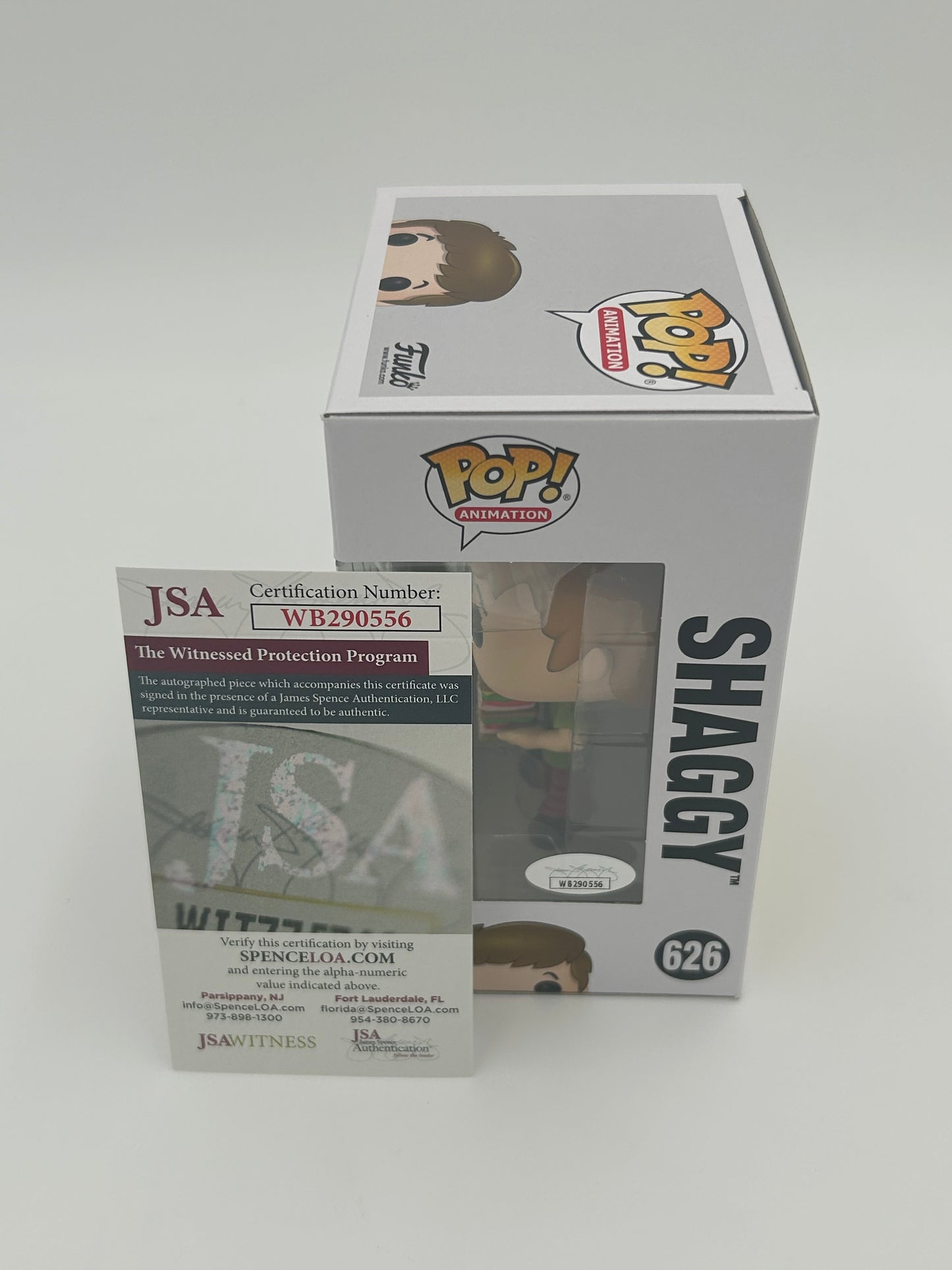 Matthew Lillard Signed Shaggy "Scooby-Doo" #626 Funko Pop! Vinyl Figure (JSA Witnessed)