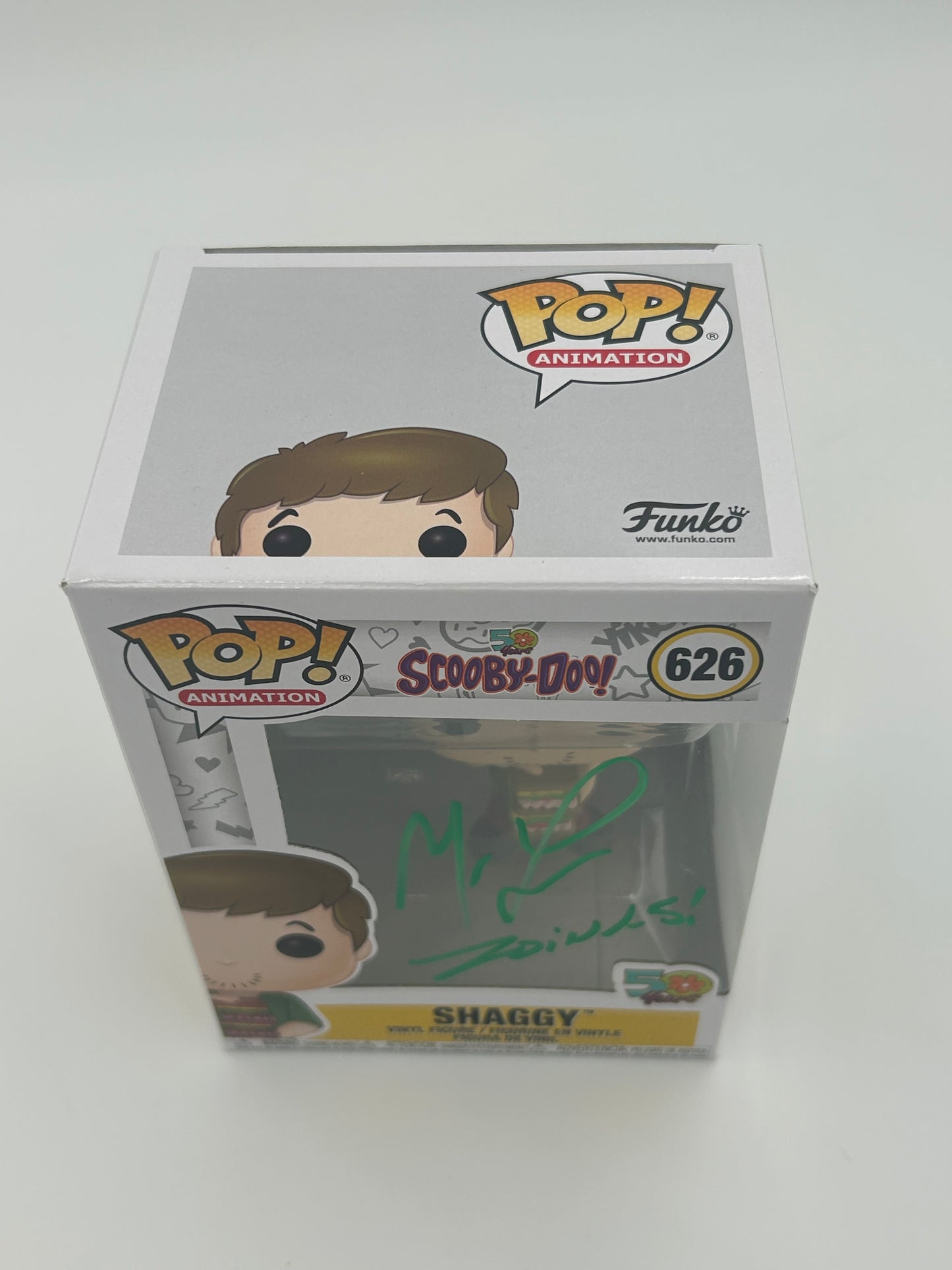 Matthew Lillard Signed Shaggy "Scooby-Doo" #626 Funko Pop! Vinyl Figure (JSA Witnessed)