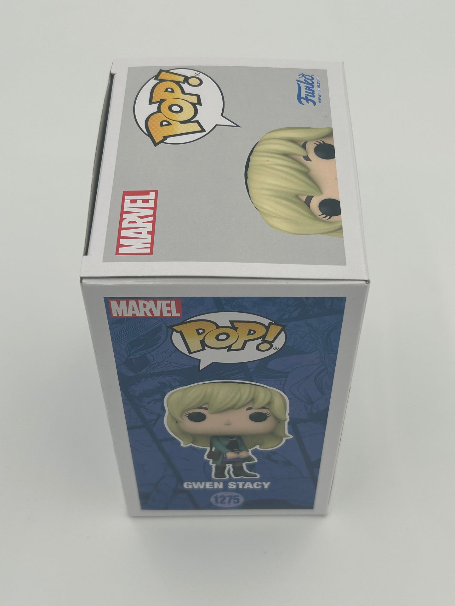 Bryce Dallas Howard Signed Gwen Stacy "Marvel" #1275 Funko Pop! Vinyl Figure (Beckett) (See Description)