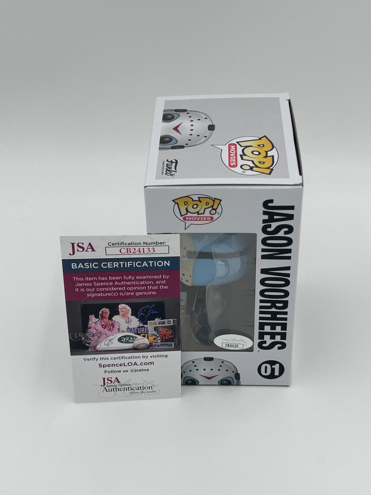 Ari Lehman Signed And Inscribed "The Boy In The Lake" Jason Voorhees "Friday The 13th" #01 Funko Pop! Vinyl Figure (JSA)