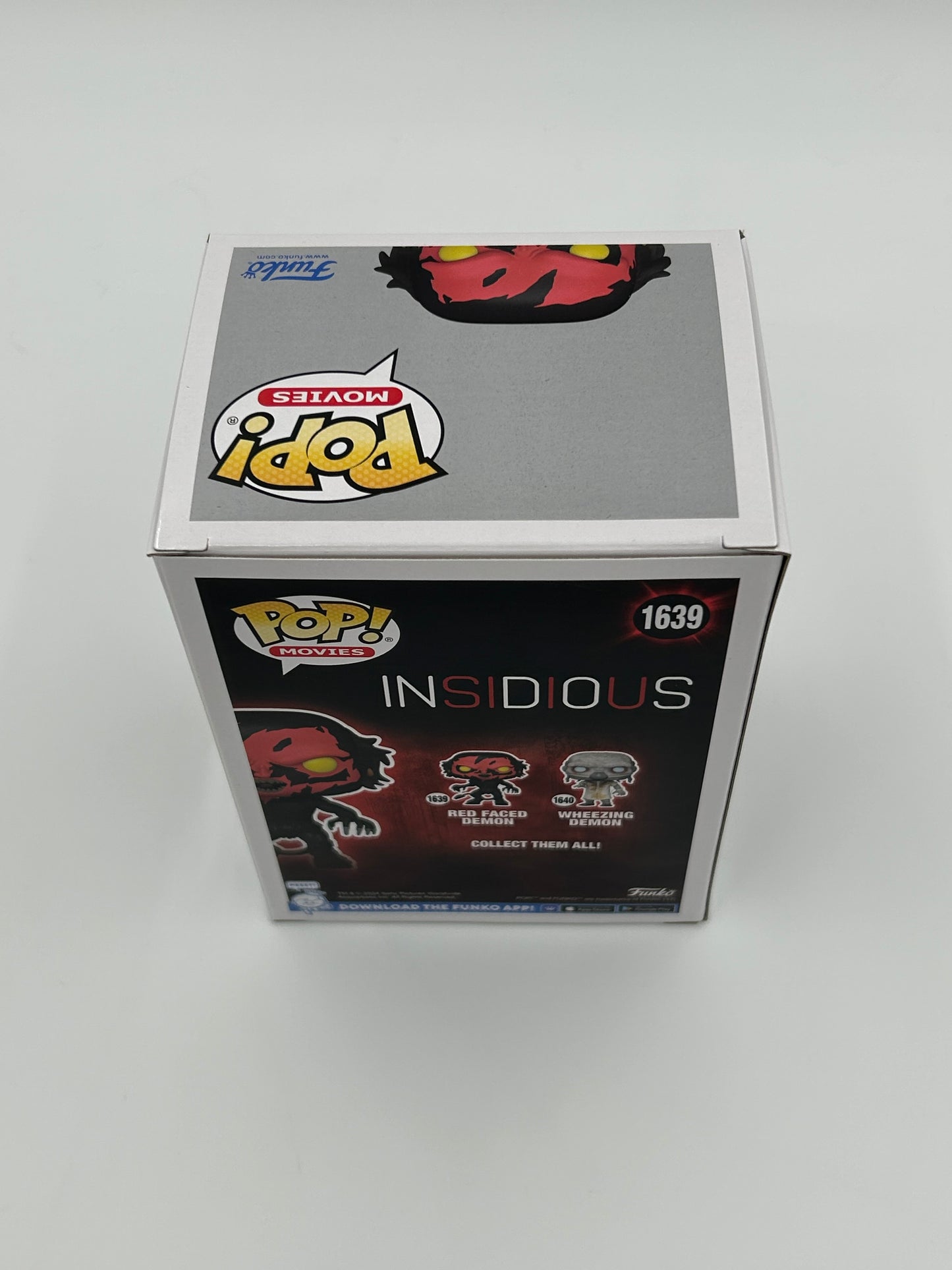 Joseph Bishara Signed Red Faced Demon "Insidious" #1639 Funko Pop! Vinyl Figure (JSA Witnessed)