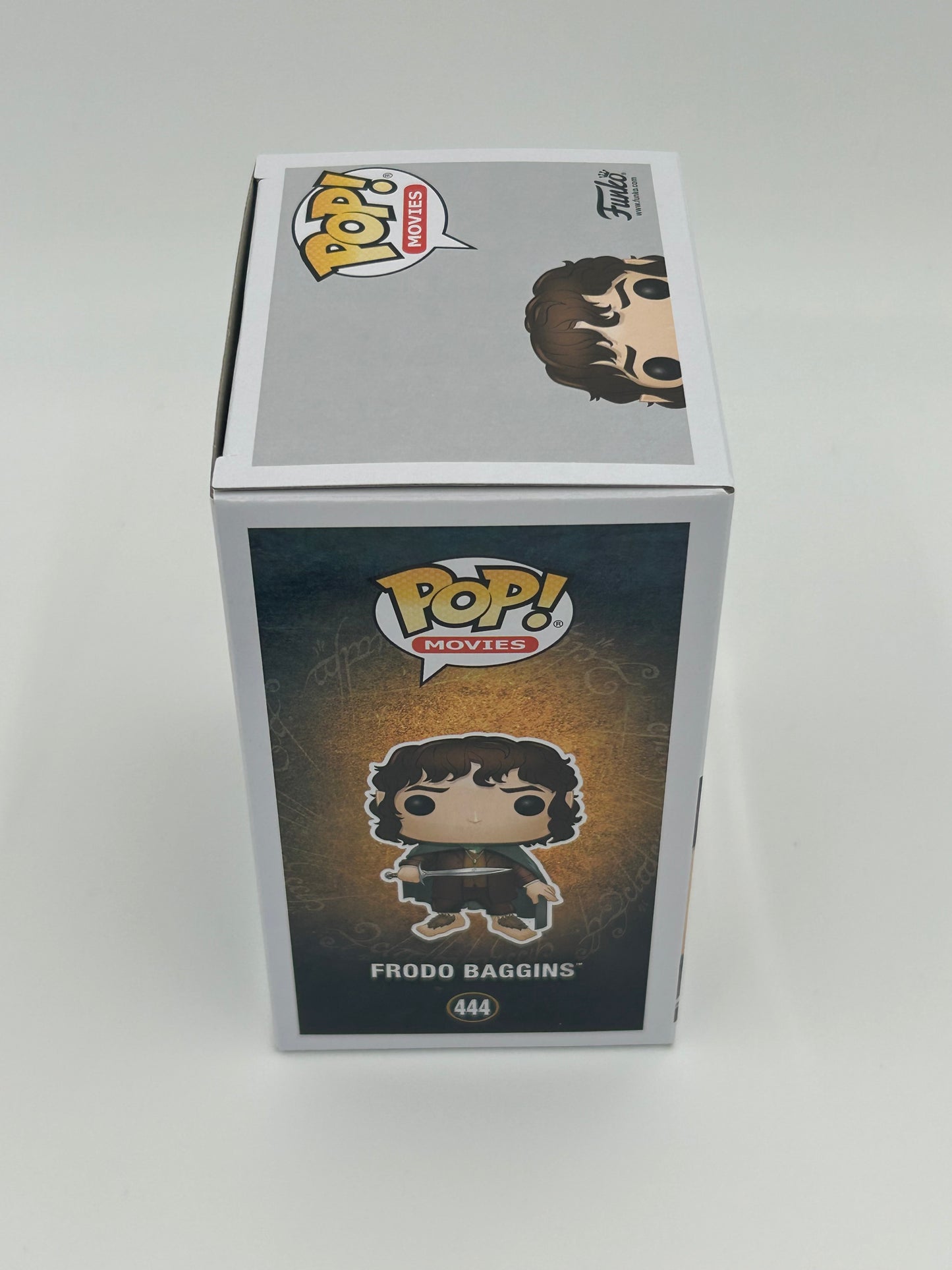 Elijah Wood Signed Frodo Baggins "The Lord of the Rings" #444 Funko Pop! Vinyl Figure (JSA Witnessed)