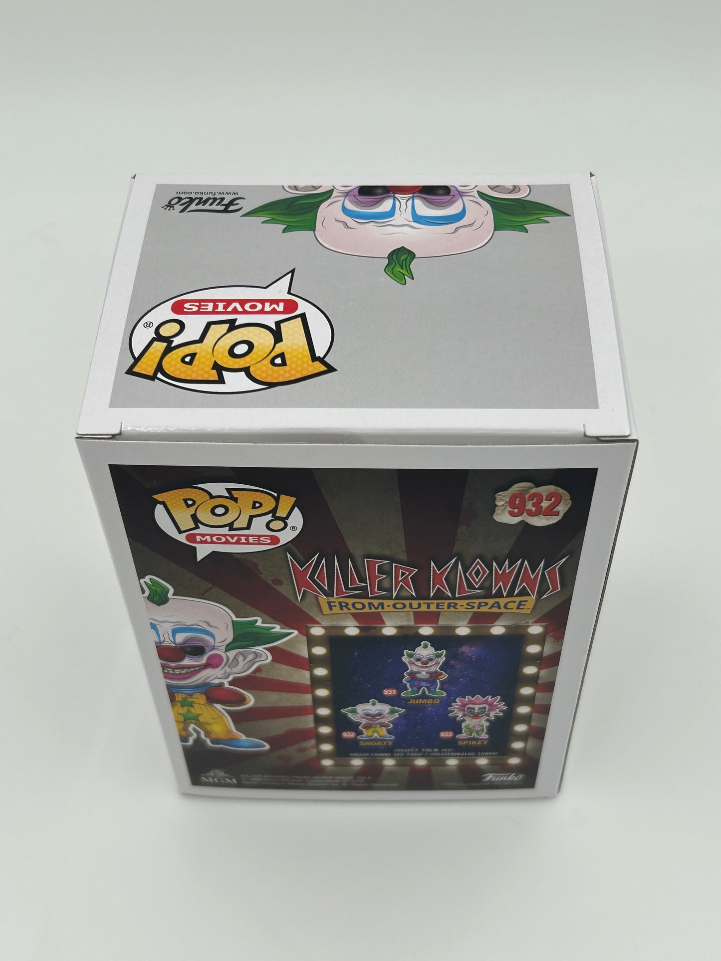 Chiodo Bros Signed Shorty "Killer Klowns From Outer Space" #932 Funko Pop! Vinyl Figure (JSA Witnessed)