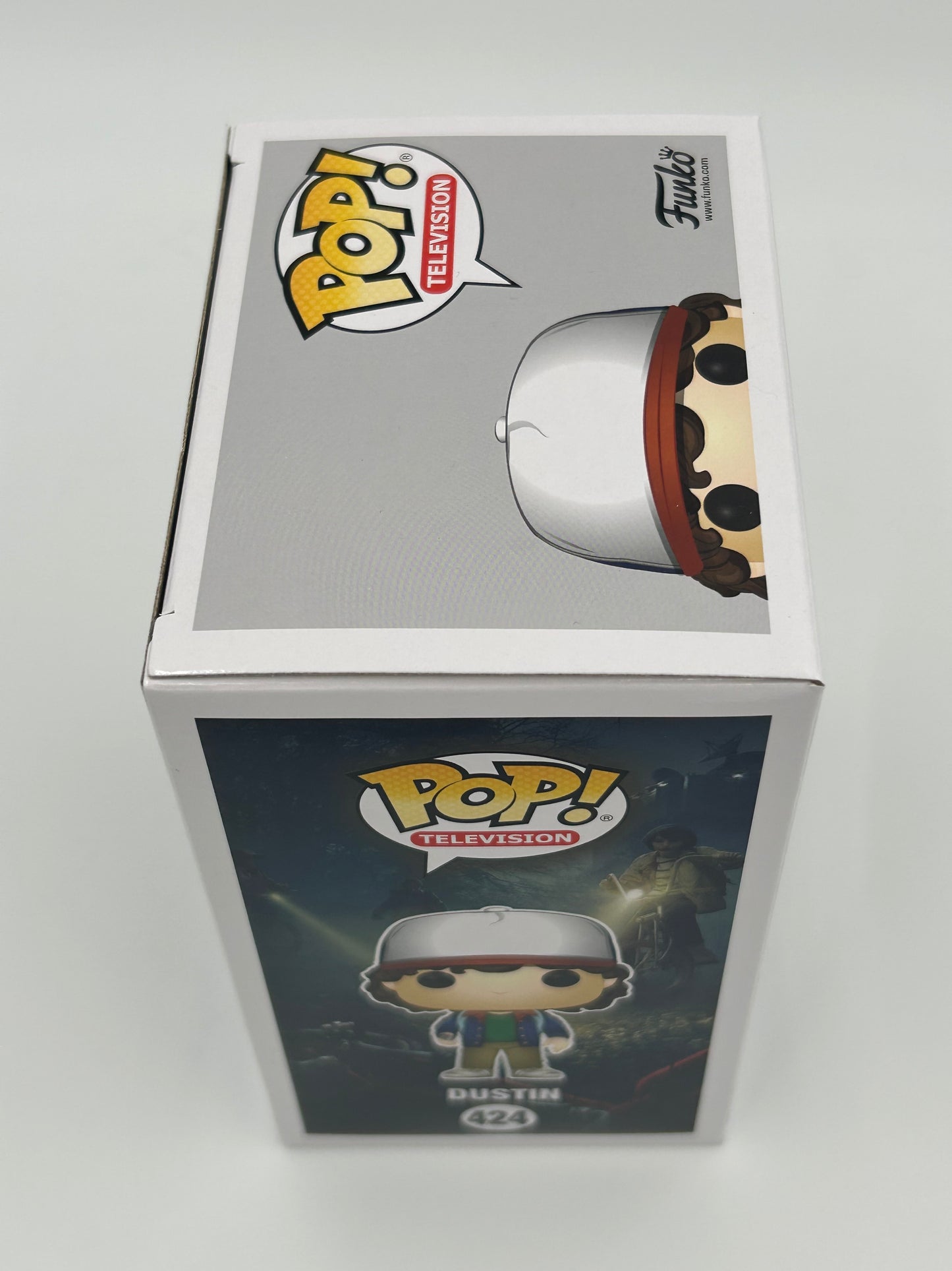 Gaten Matarazzo Signed Dustin "Stranger Things" #424 Funko Pop! Vinyl Figure (JSA)