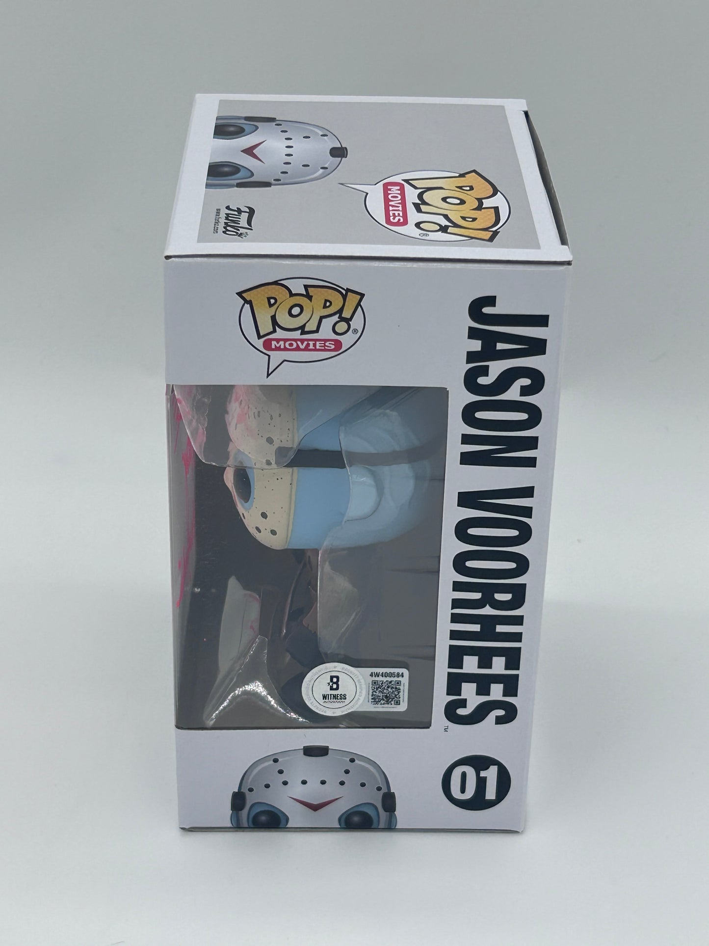 Harry Manfredini Signed and Sketched Jason Voorhees "Friday the 13th" #01 Funko Pop! Vinyl Figure (Beckett Witnessed)