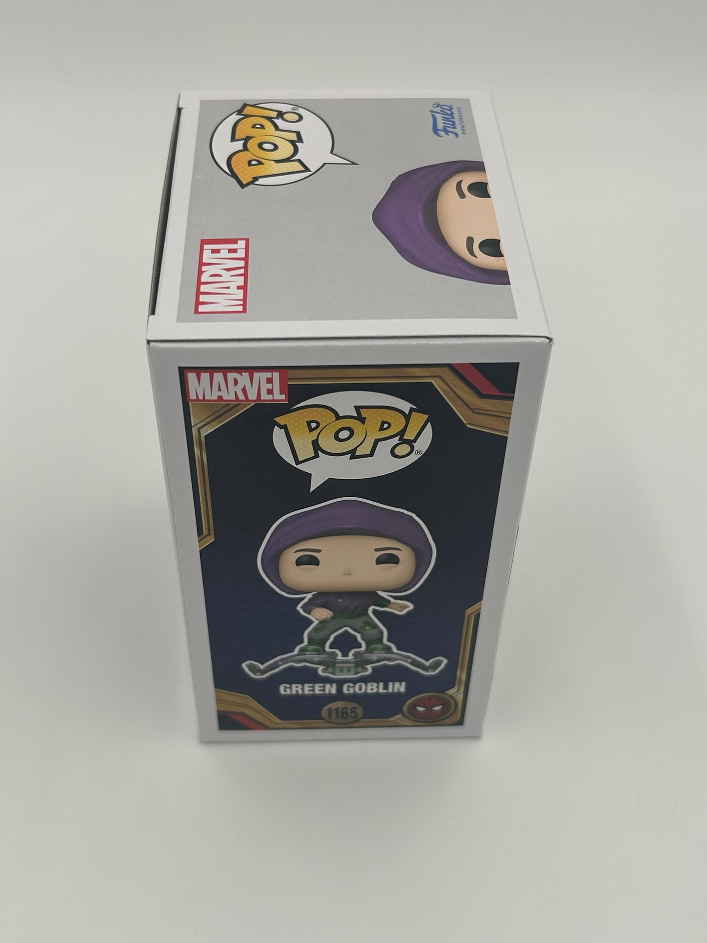 Willem Dafoe Signed Green Goblin "Spider-Man" #1165 Funko Pop! Vinyl Figure (Beckett)