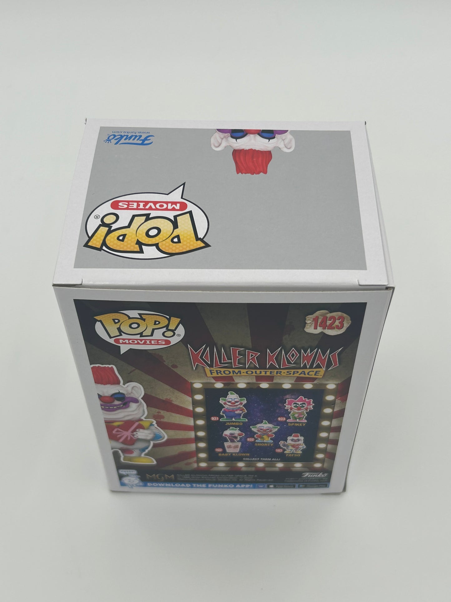 Chiodo Bros Signed Fatso "Killer Klowns From Outer Space" #1423 Funko Pop! Vinyl Figure (JSA Witnessed)