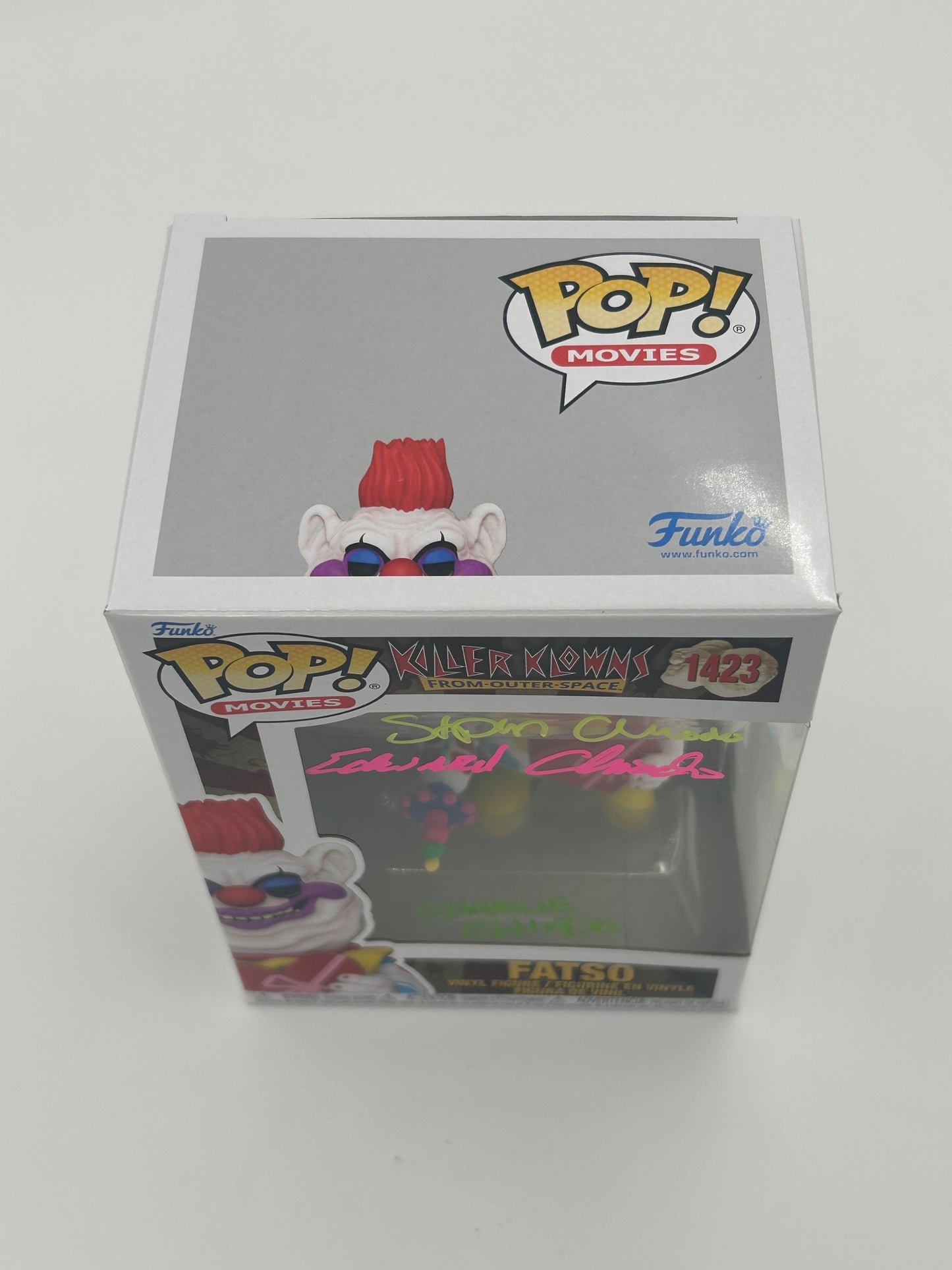 Chiodo Bros Signed Fatso "Killer Klowns From Outer Space" #1423 Funko Pop! Vinyl Figure (JSA Witnessed)