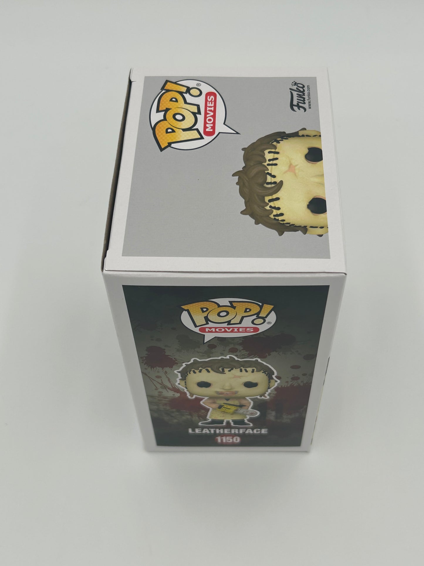 Mark Burnham Signed and Inscribed Leatherface "The Texas Chainsaw Massacre" #1150 Funko Pop! Vinyl Figure (JSA)