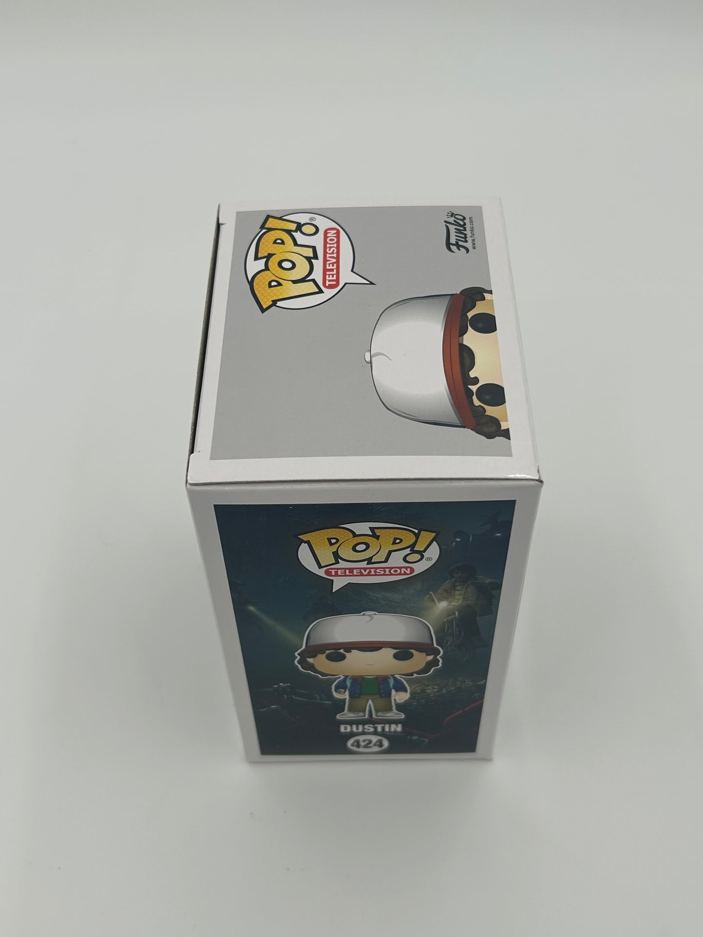 Gaten Matarazzo Signed Dustin "Stranger Things" #424 Funko Pop! Vinyl Figure (JSA)