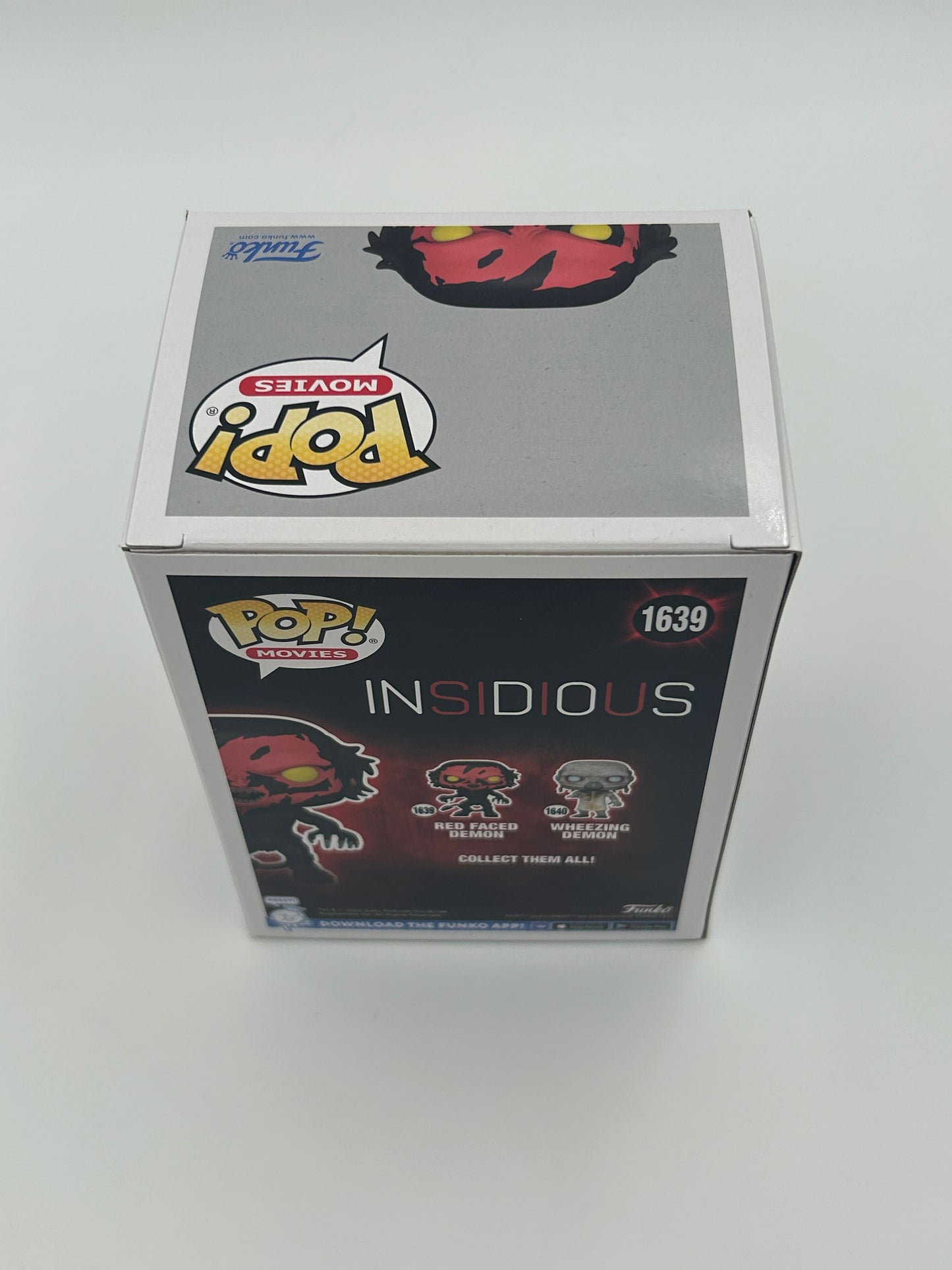 Joseph Bishara Signed Red Faced Demon "Insidious" #1639 Funko Pop! Vinyl Figure (JSA Witnessed)