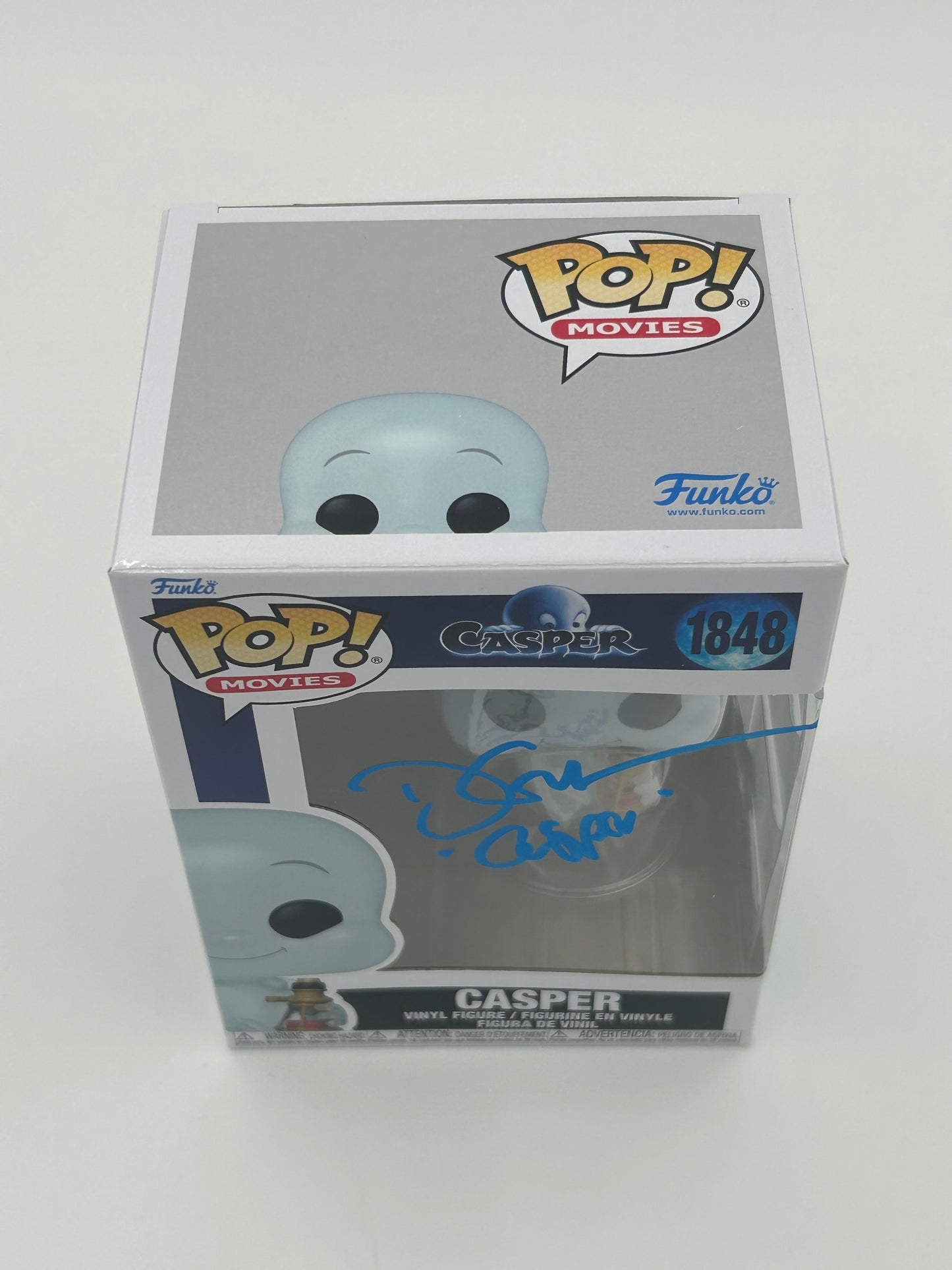 Devon Sawa Signed And Inscribed "Casper" Casper "Casper" #1848 Funko Pop! Vinyl Figure (Beckett Witnessed)