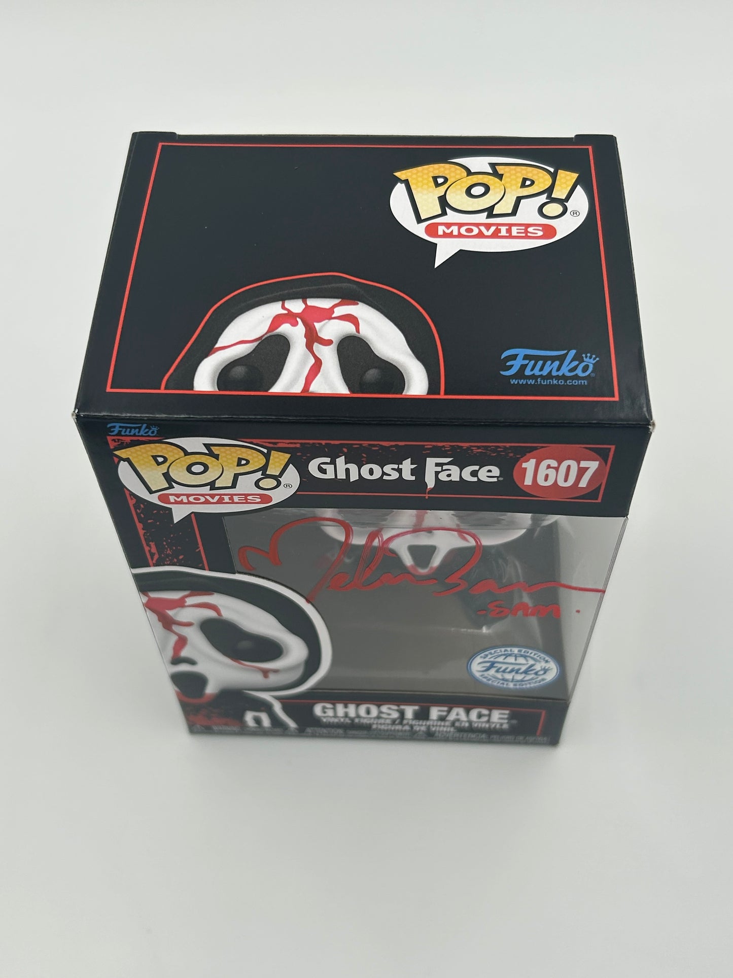 Melissa Barrera Signed and Inscribed "Sam" Ghost Face "Scream" #1607 Funko Pop! Vinyl Figure (JSA)