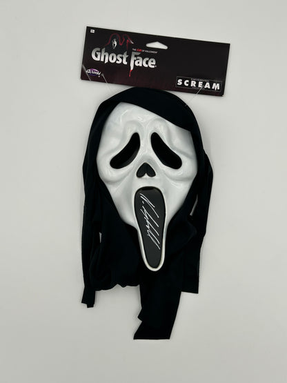 Neve Campbell Signed "SCREAM" Ghostface Mask (Beckett Witnessed)