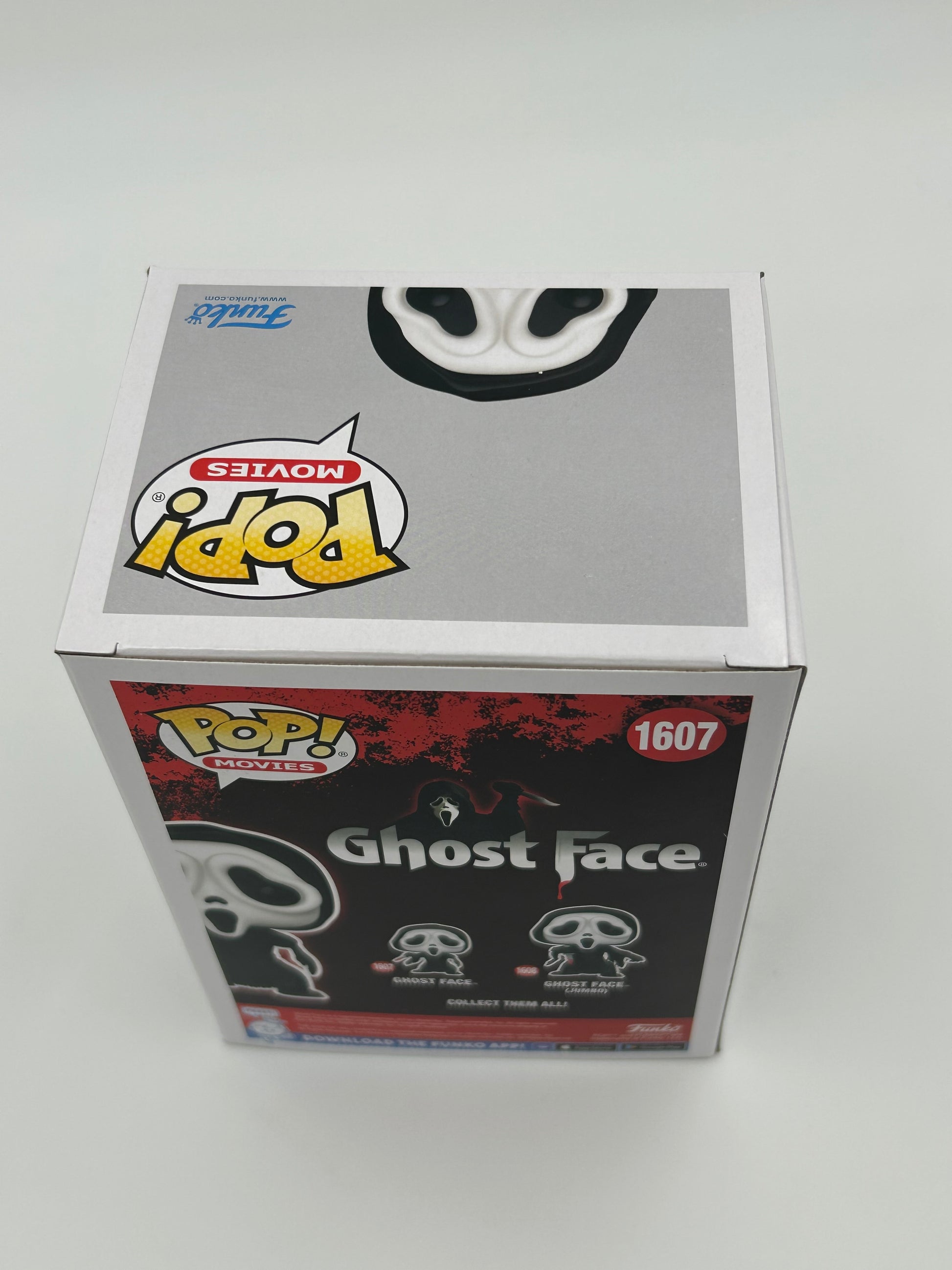 Photo of Skeet Ulrich Signed And Inscribed "Billy" Ghostface "SCREAM" #1607 Funko Pop! Vinyl Figure (Beckett) at InkedAuction.com.