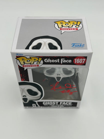 Skeet Ulrich Signed And Inscribed "Billy" Ghostface "SCREAM" #1607 Funko Pop! Vinyl Figure (Beckett)