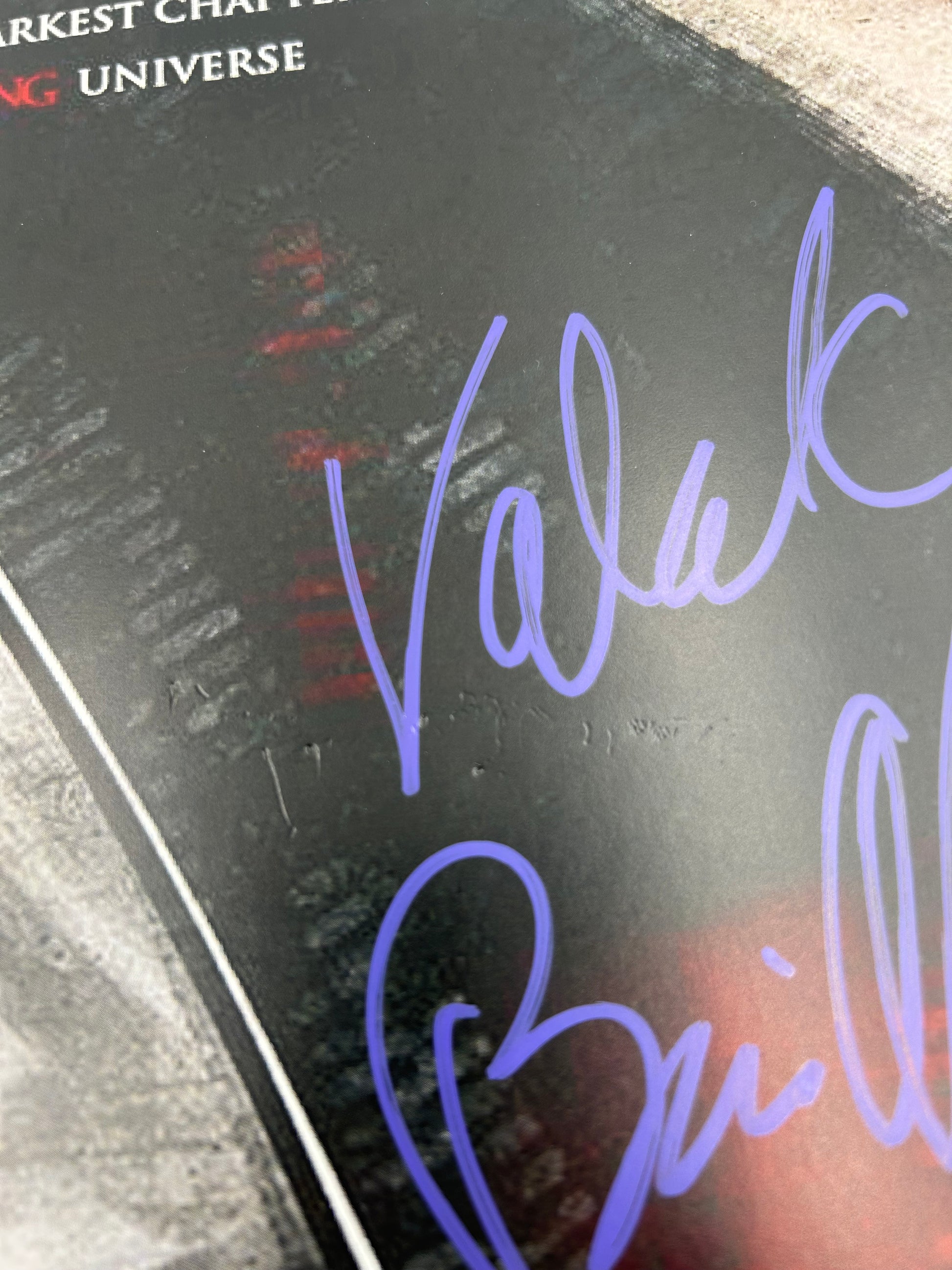 Photo of Bonnie Aarons Signed and Inscribed "Valak" "The Nun" 11x17 Poster (JSA) (See Description) at InkedAuction.com.