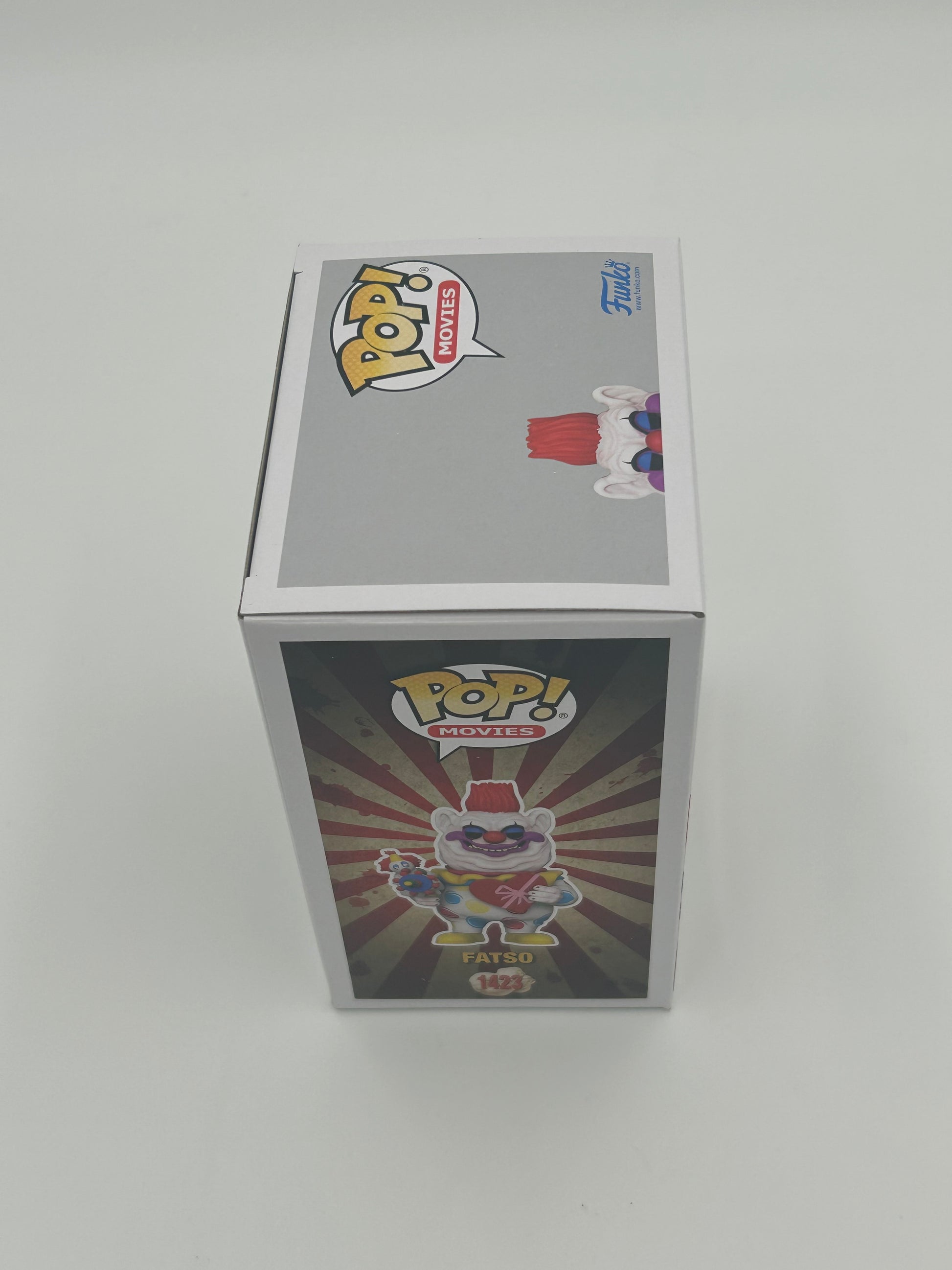 Photo of Chiodo Bros Signed Fatso "Killer Klowns From Outer Space" #1423 Funko Pop! Vinyl Figure (JSA Witnessed) at InkedAuction.com.