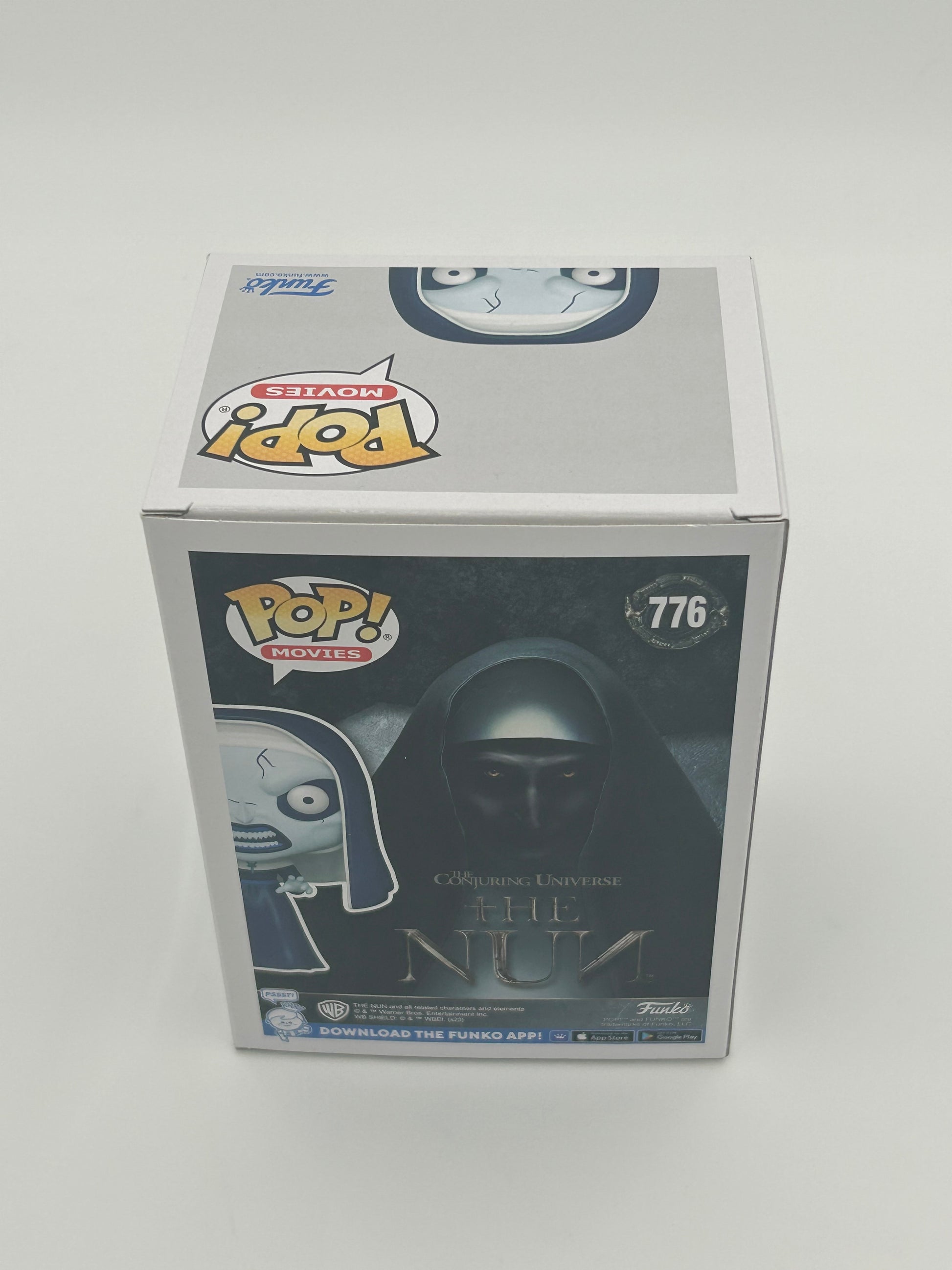 Photo of Bonnie Aarons Signed The Nun (Demonic)"The Nun" #776 Funko Pop! Vinyl Figure (Beckett Witnessed) at InkedAuction.com.