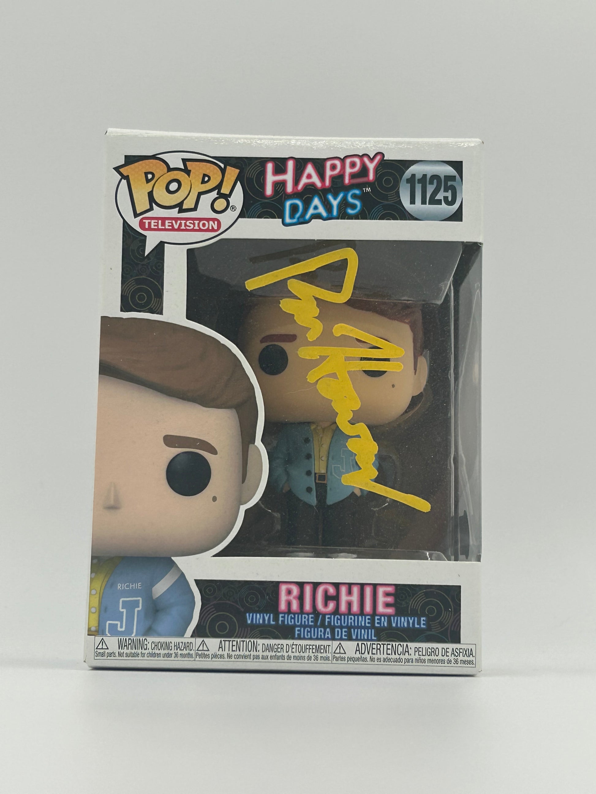 Photo of Ron Howard Signed Richie "Happy Days" #1125 Funko Pop! Vinyl Figure (Beckett) at InkedAuction.com.