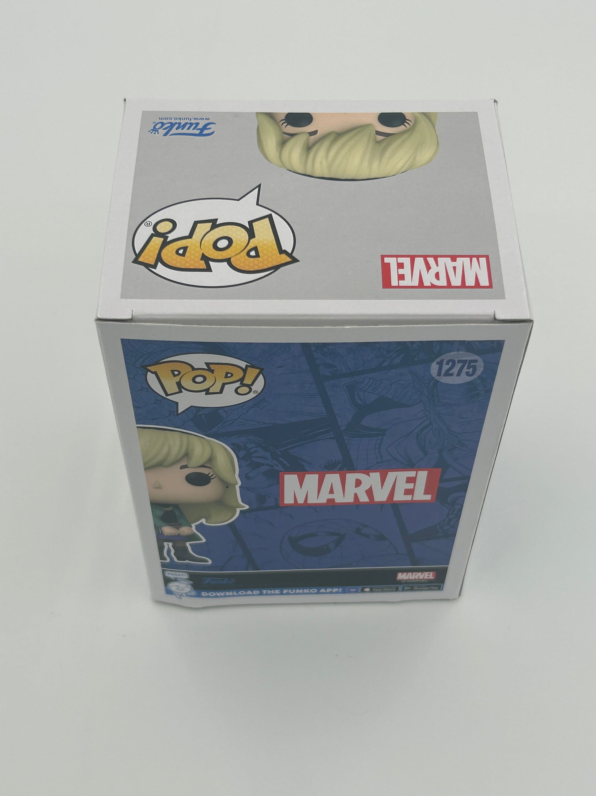Photo of Bryce Dallas Howard Signed Gwen Stacy "Marvel" #1275 Funko Pop! Vinyl Figure (Beckett) (See Description) at InkedAuction.com.