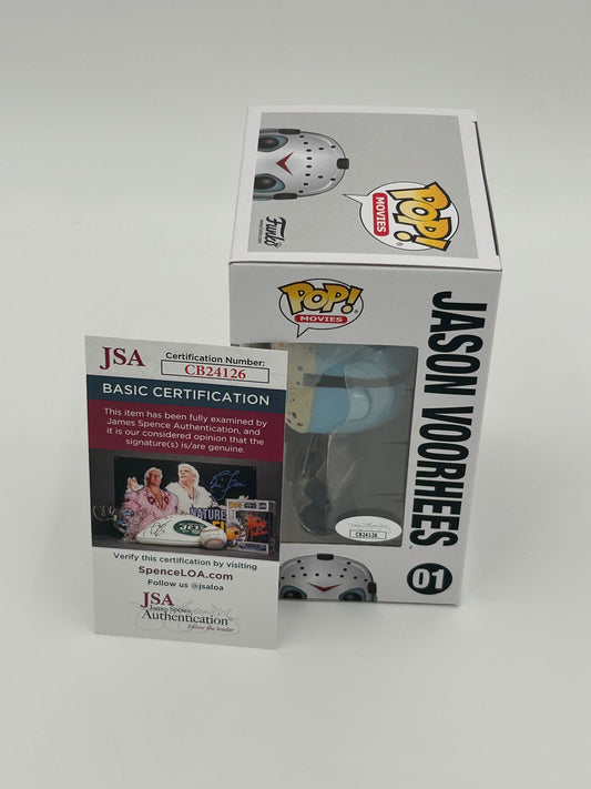 Ari Lehman Signed and Inscribed "Kill For Mother!" Jason Voorhees "Friday the 13th" #01 Funko Pop! Vinyl Figure (JSA)