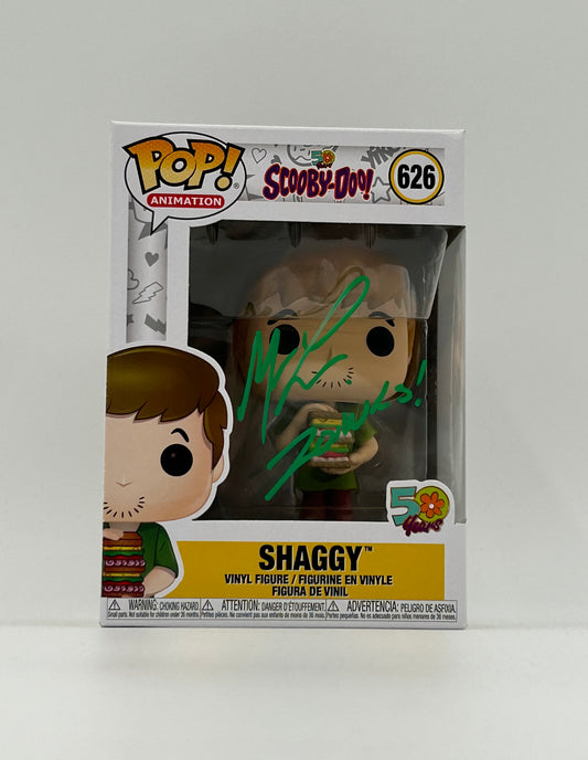 Matthew Lillard Signed And Inscribed "Zoinks!" Shaggy "Scooby-Doo" #626 Funko Pop! Vinyl Figure (JSA Witnessed)