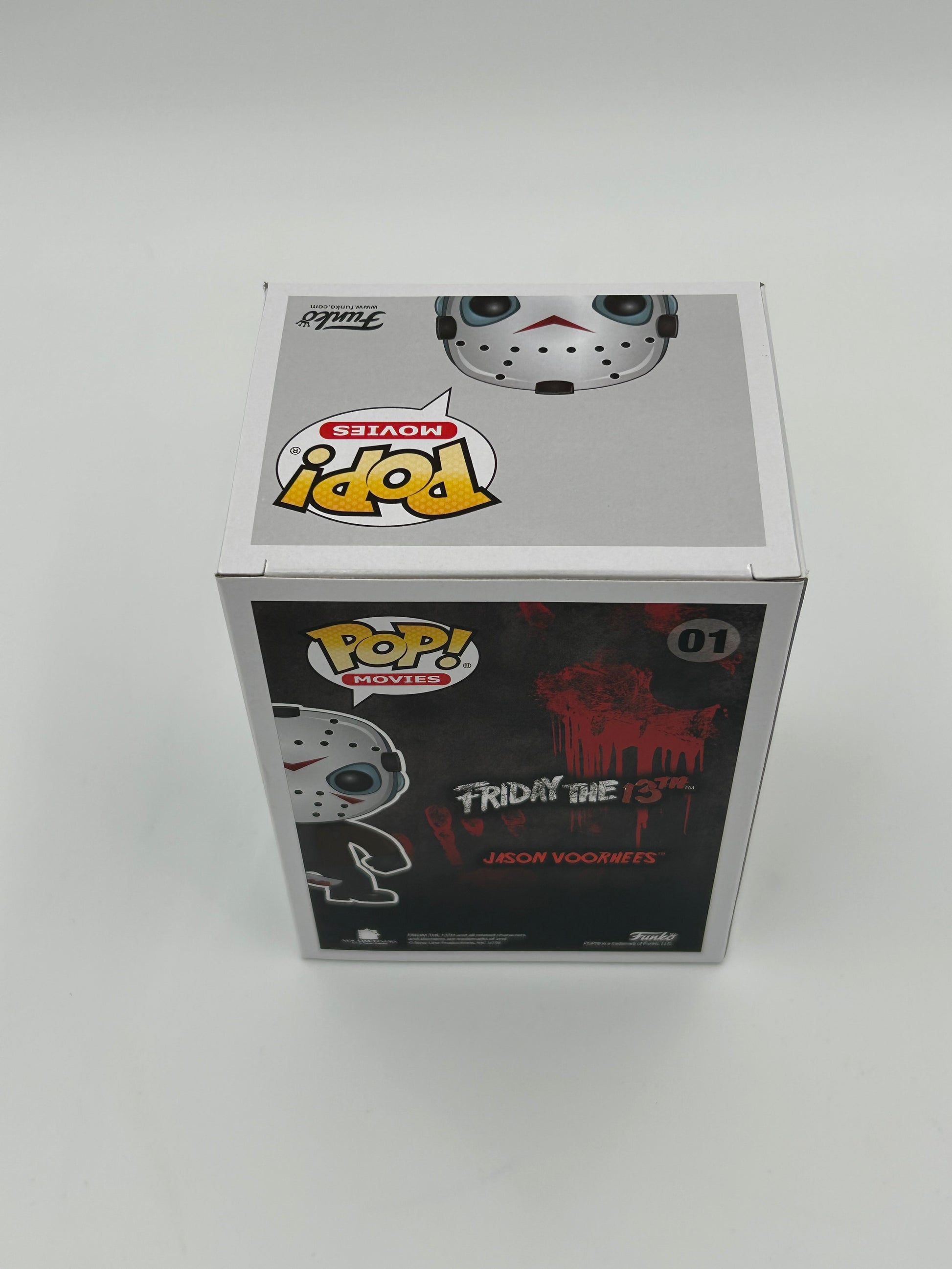 Photo of Ari Lehman Signed, Sketch, And Inscribed "The Boy In The Lake" Jason Voorhees "Friday The 13th" #01 Funko Pop! Vinyl Figure (JSA) at InkedAuction.com.