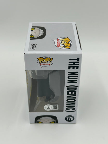 Bonnie Aarons Signed The Nun (Demonic) "The Nun" #776 Funko Pop! Vinyl Figure (Beckett Witnessed)