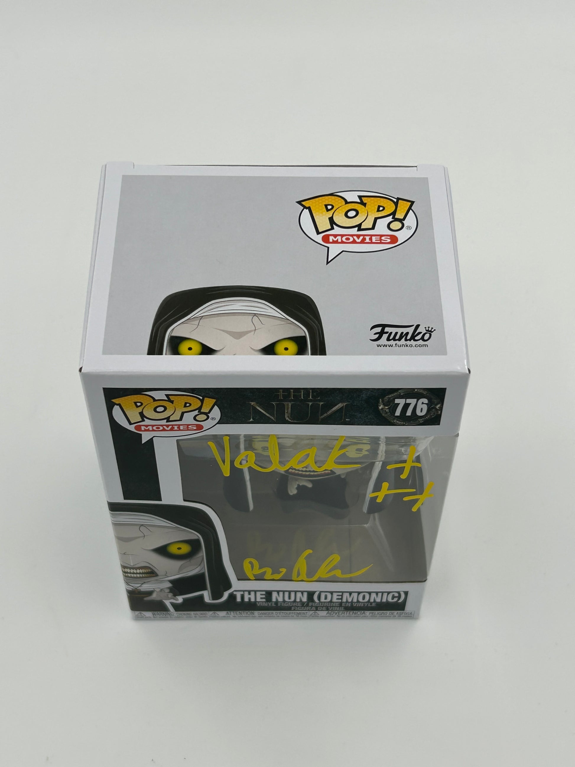 Photo of Bonnie Aarons Signed The Nun (Demonic) "The Nun" #776 Funko Pop! Vinyl Figure (Beckett Witnessed) at InkedAuction.com.