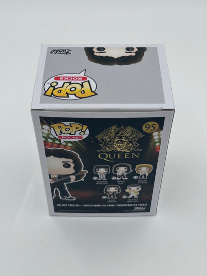 Joseph Mazzello Signed John Deacon "Queen" #95 Funko Pop! Vinyl Figure (JSA Witnessed)