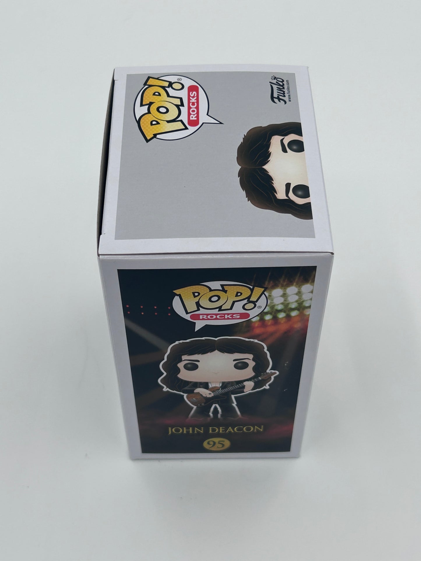 Joseph Mazzello Signed John Deacon "Queen" #95 Funko Pop! Vinyl Figure (JSA Witnessed)