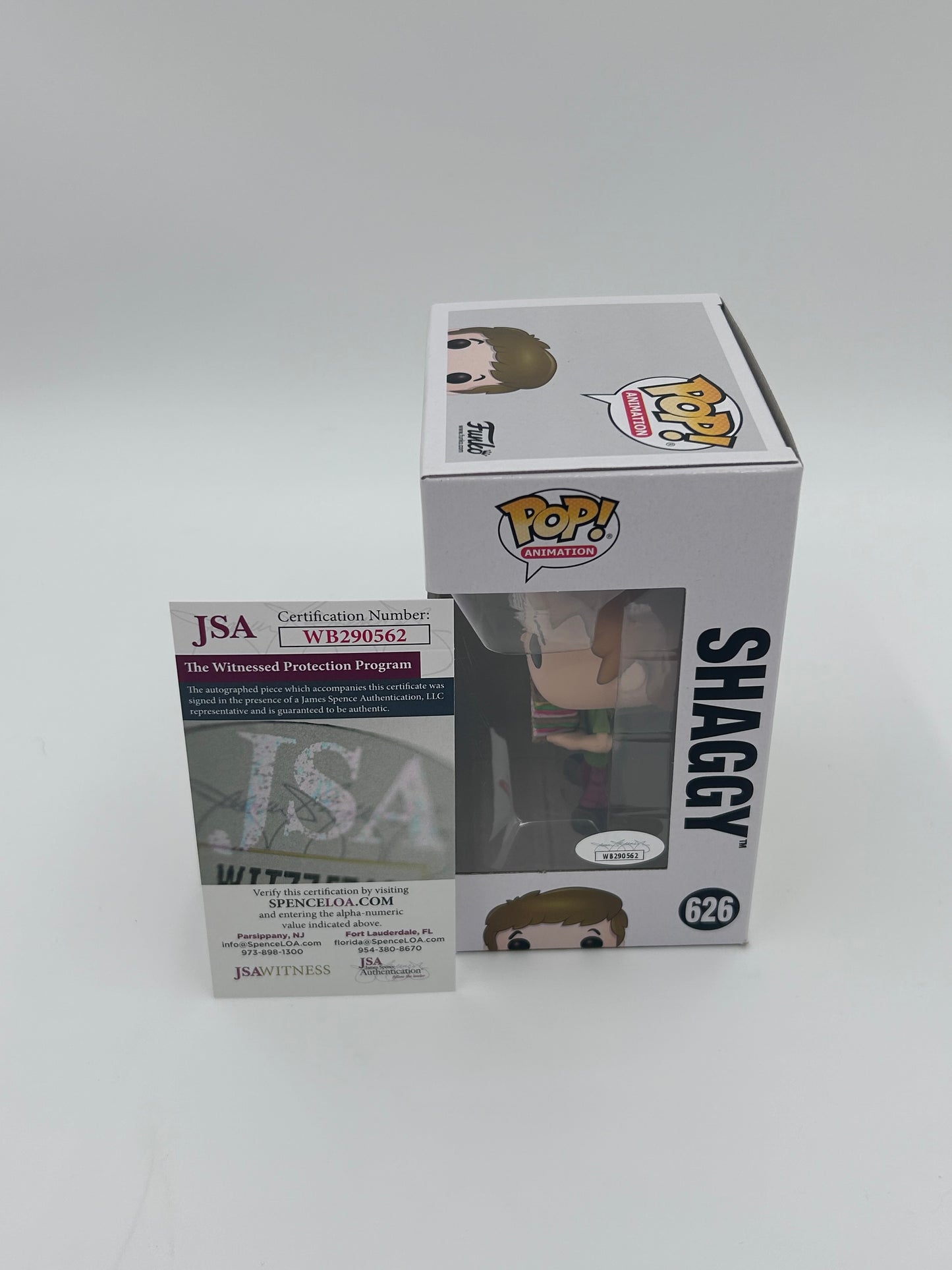 Matthew Lillard Signed And Inscribed "Zoinks!" Shaggy "Scooby-Doo" #626 Funko Pop! Vinyl Figure (JSA Witnessed)