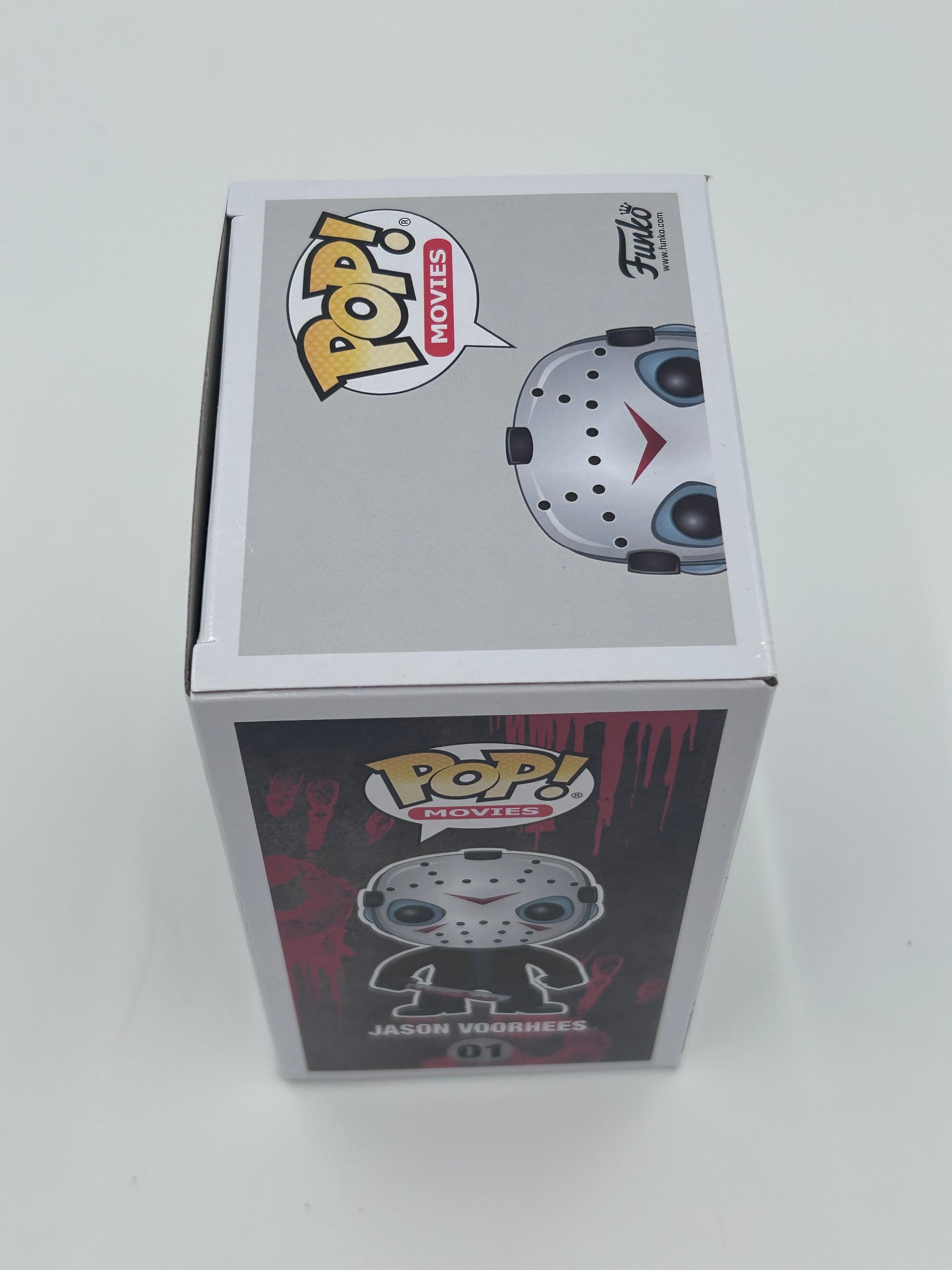 Photo of Warrington Gillette Signed and Inscribed "Jason II" Jason Voorhees "Friday The 13th" #01 Funko Pop! Vinyl Figure (Beckett Witnessed) at InkedAuction.com.
