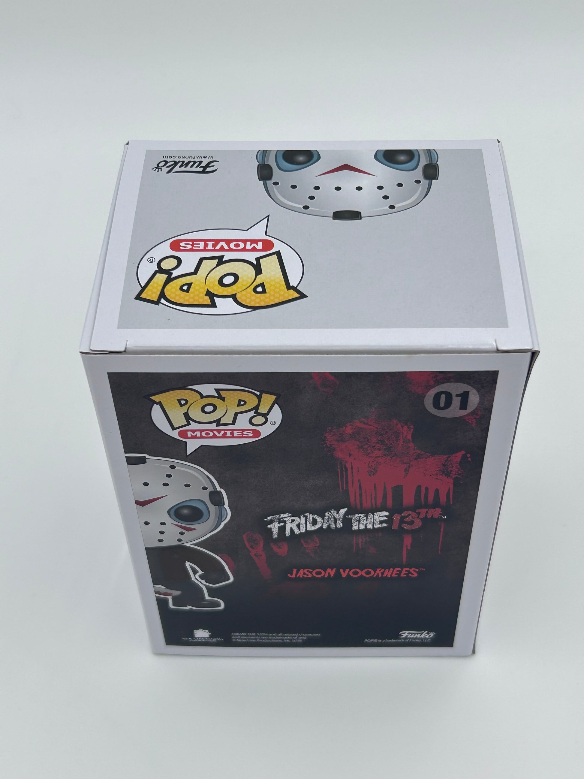 Photo of Ari Lehman Signed, Sketch, And Inscribed "The Boy In The Lake" Jason Voorhees "Friday The 13th" #01 Funko Pop! Vinyl Figure (JSA) at InkedAuction.com.