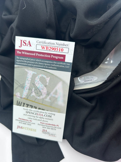 Rose McGowan Signed Ghostface Mask Inscribed "Tatum" (JSA Witnessed)