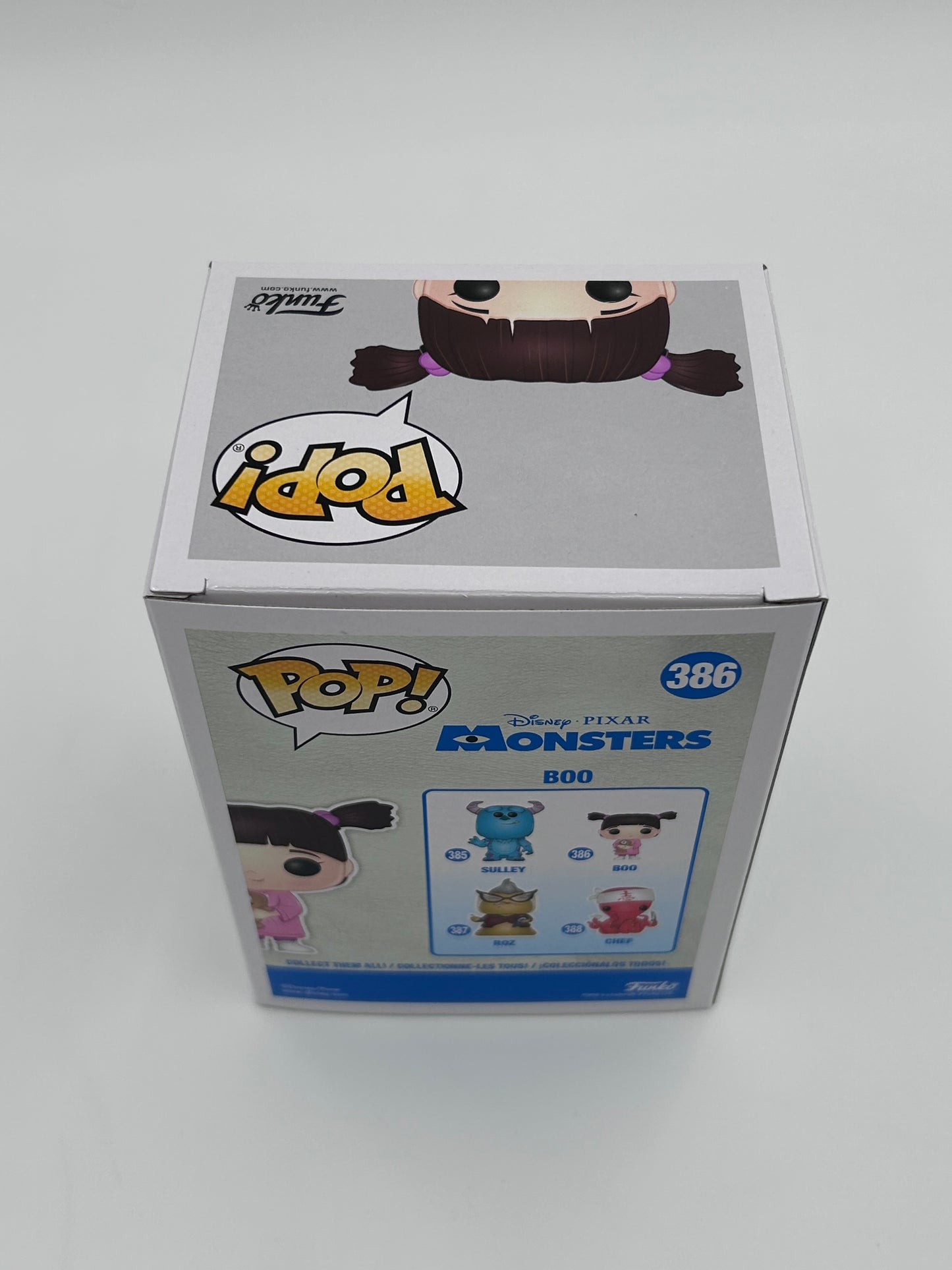 Mary Gibbs Signed And Inscribed "Boo" Boo "Monsters Inc" #386 Funko Pop! Vinyl Figure (JSA Witnessed)