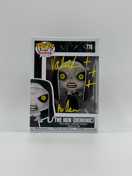 Bonnie Aarons Signed The Nun (Demonic) "The Nun" #776 Funko Pop! Vinyl Figure (Beckett Witnessed)