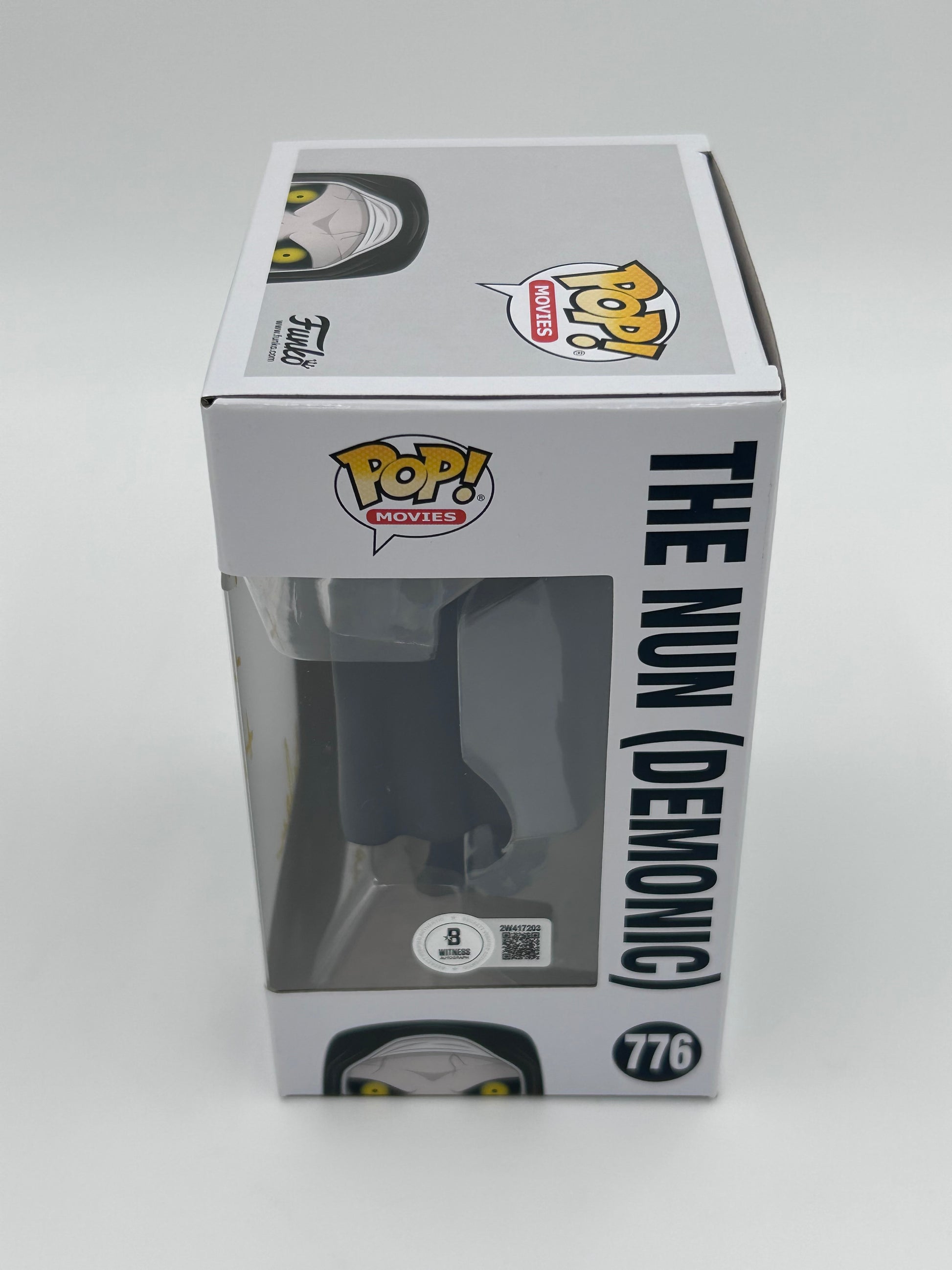 Photo of Bonnie Aarons Signed The Nun (Demonic) "The Nun" #776 Funko Pop! Vinyl Figure (Beckett Witnessed) at InkedAuction.com.