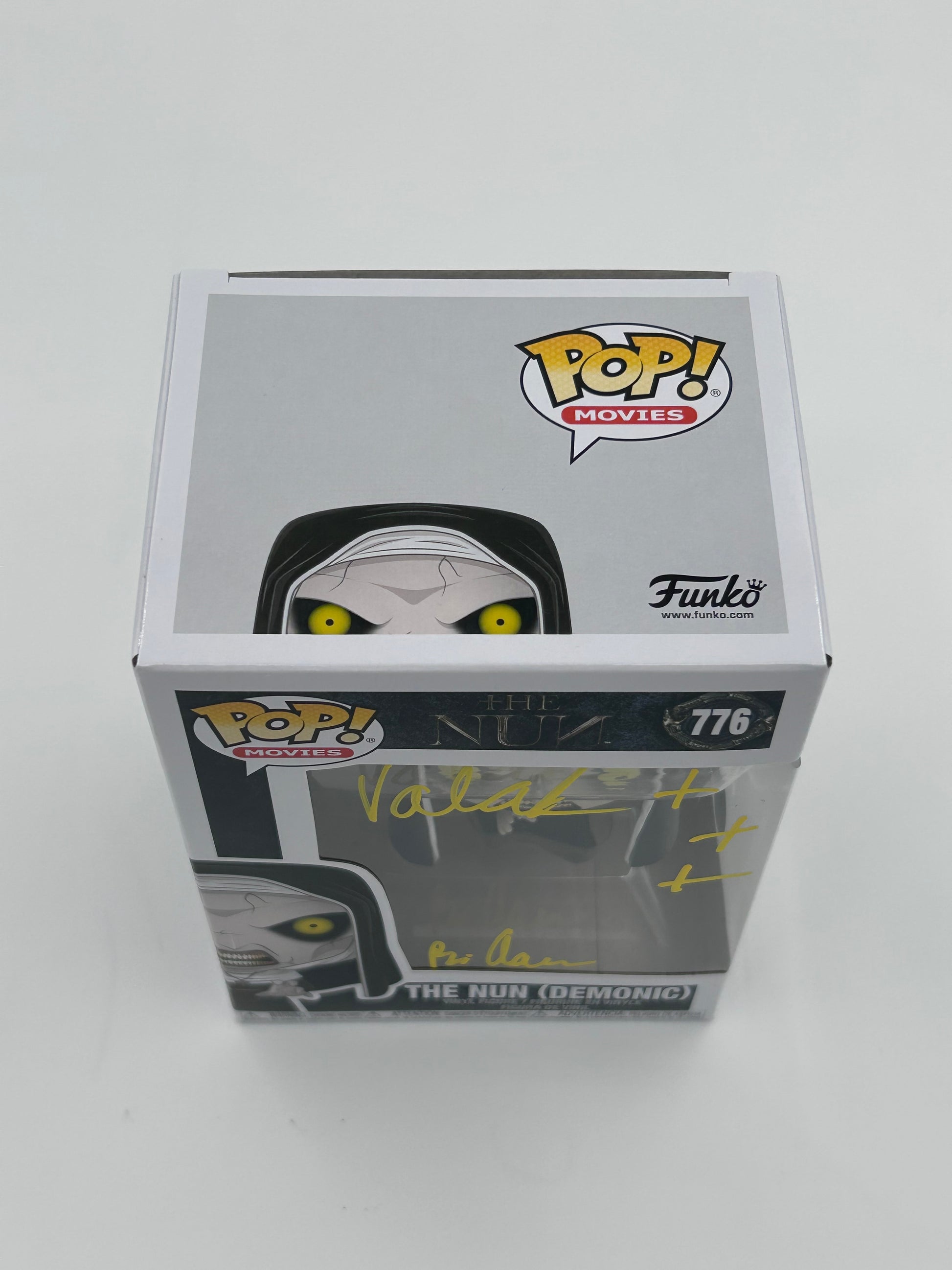 Photo of Bonnie Aarons Signed The Nun (Demonic) "The Nun" #776 Funko Pop! Vinyl Figure (Beckett Witnessed) at InkedAuction.com.