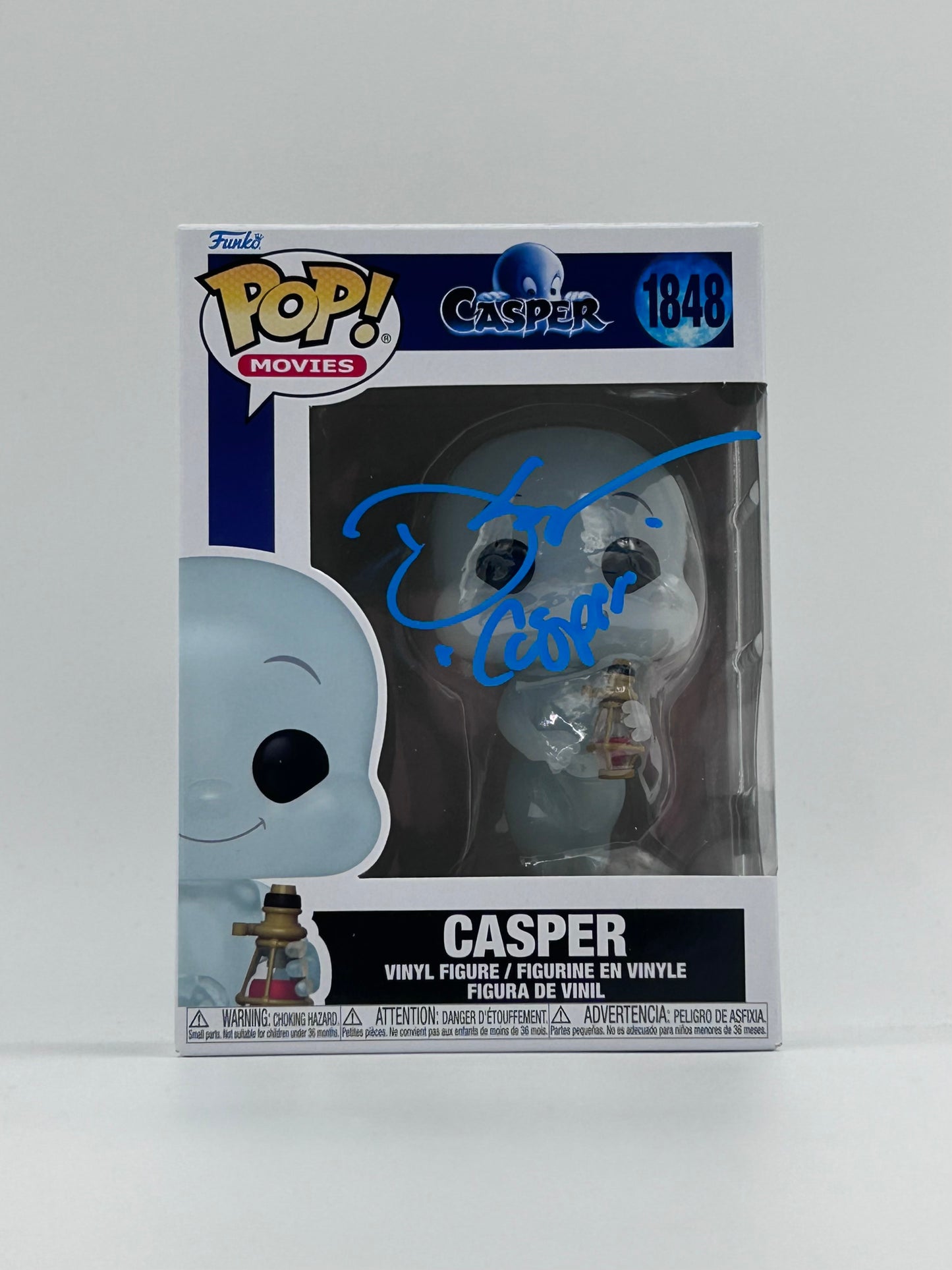 Devon Sawa Signed And Inscribed "Casper" Casper "Casper" #1848 Funko Pop! Vinyl Figure (Beckett Witnessed)