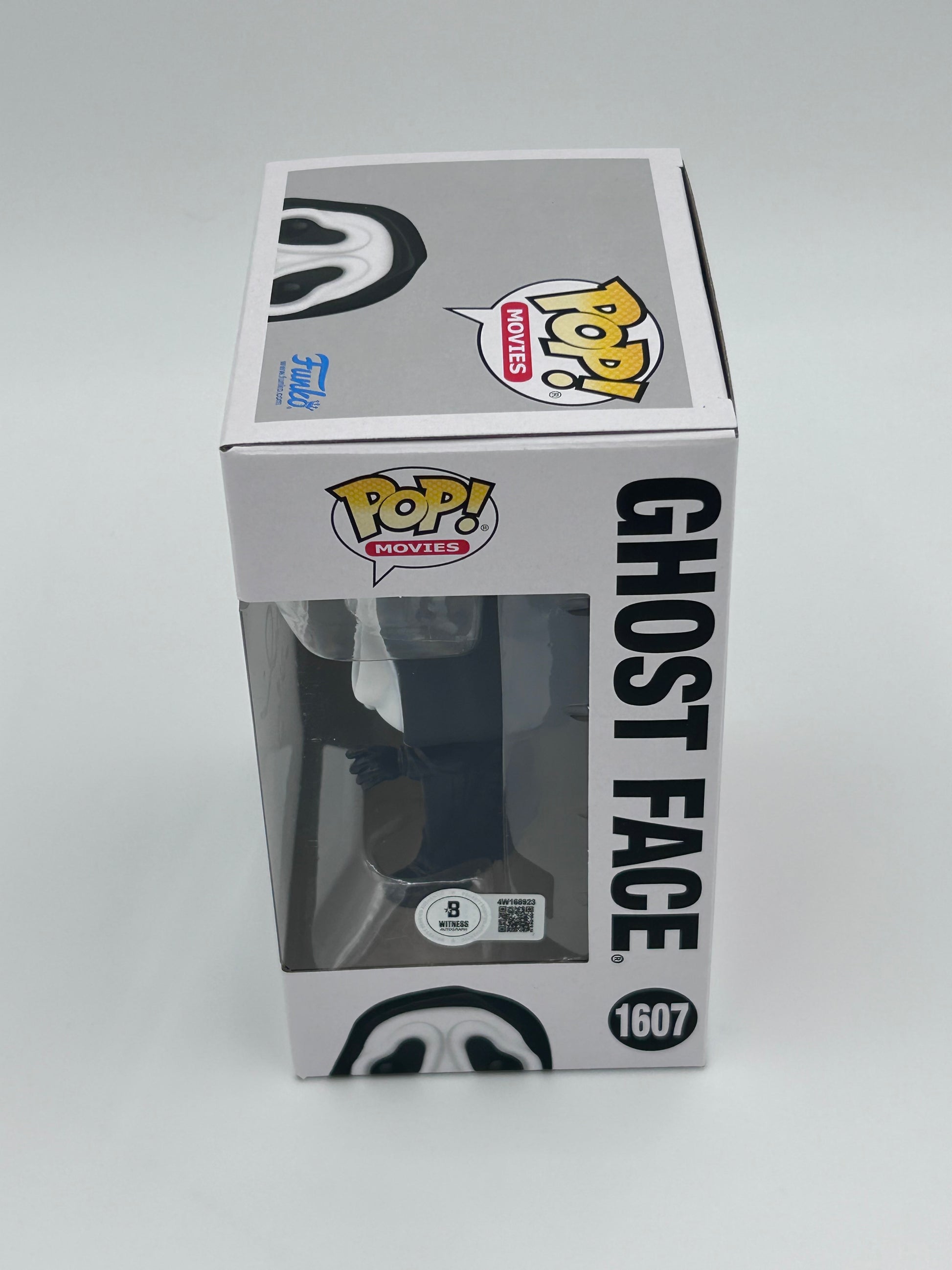 Photo of Skeet Ulrich Signed And Inscribed "Billy" Ghostface "SCREAM" #1607 Funko Pop! Vinyl Figure (Beckett Witnessed) at InkedAuction.com.