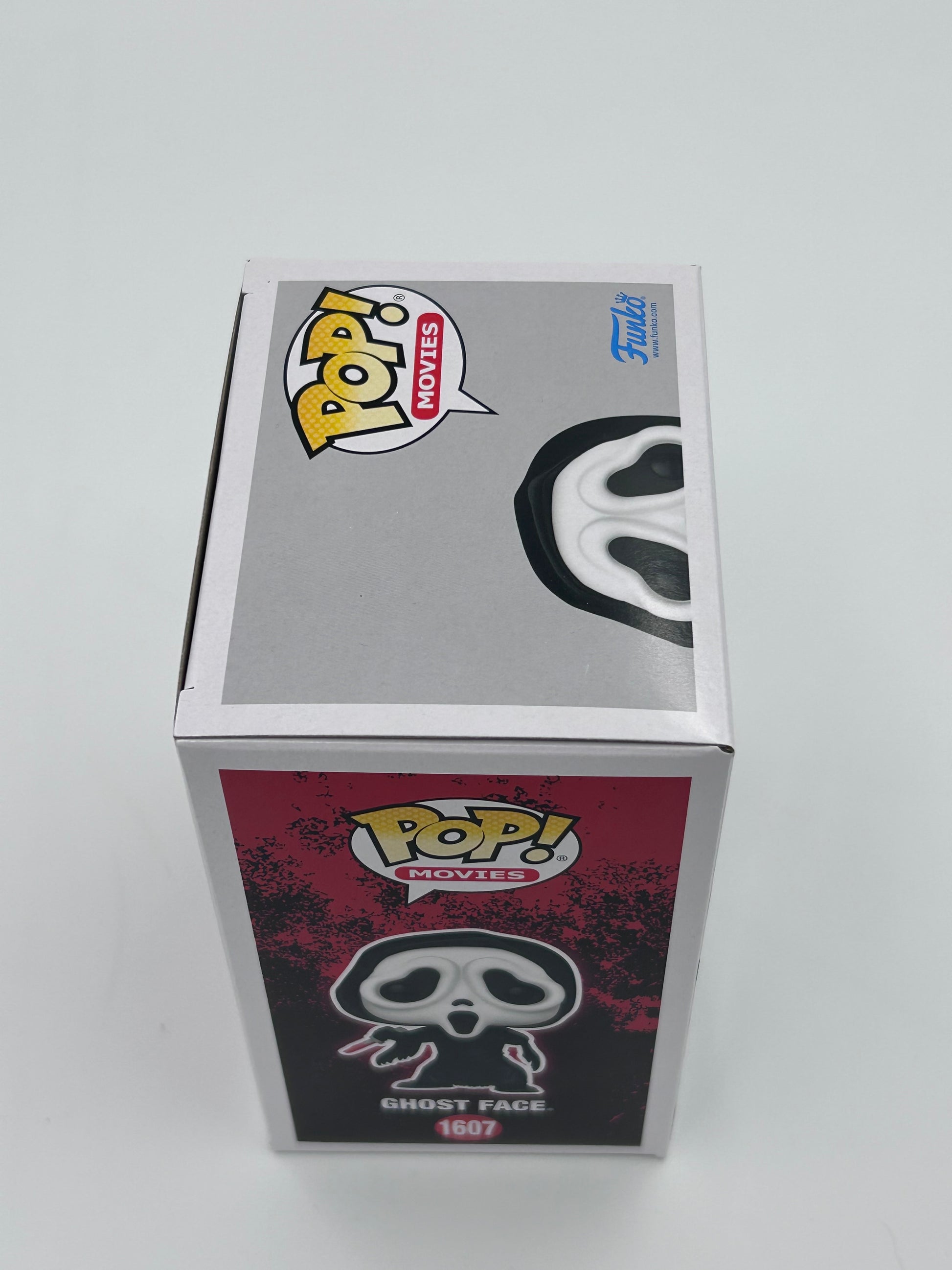 Photo of Skeet Ulrich Signed And Inscribed "Billy" Ghostface "SCREAM" #1607 Funko Pop! Vinyl Figure (Beckett Witnessed) at InkedAuction.com.