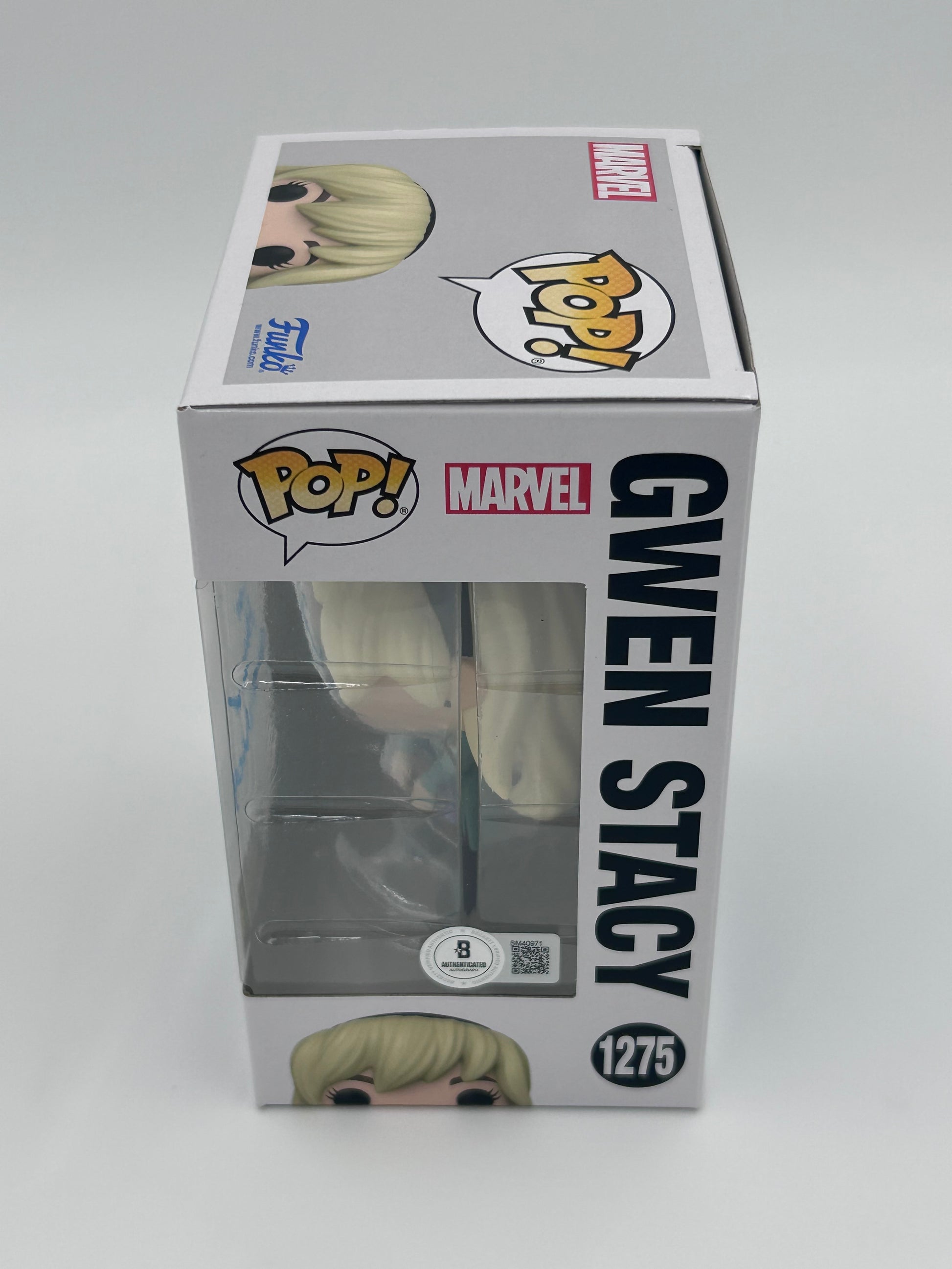Photo of Bryce Dallas Howard Signed Gwen Stacy "Marvel" #1275 Funko Pop! Vinyl Figure (Beckett) at InkedAuction.com.