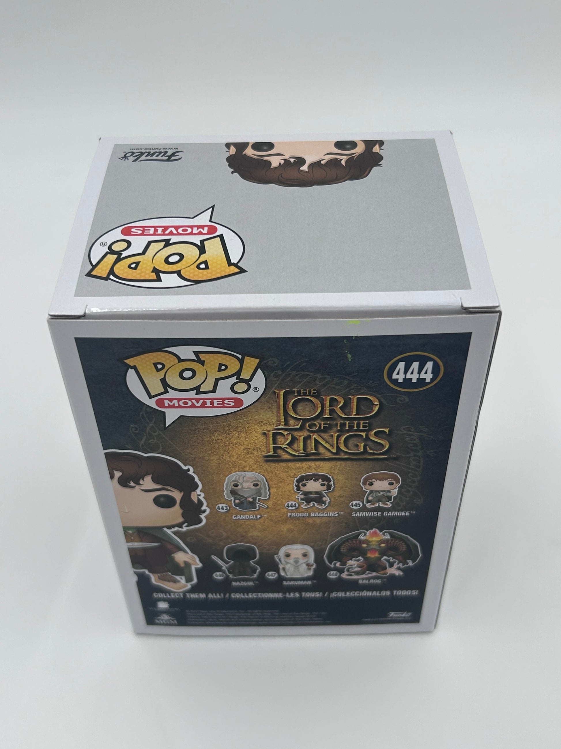 Photo of Elijah Wood Signed Frodo Baggins "The Lord of the Rings" #444 Funko Pop! Vinyl Figure (JSA Witnessed) at InkedAuction.com.