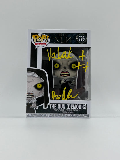 Bonnie Aarons Signed The Nun (Demonic) "The Nun" #776 Funko Pop! Vinyl Figure (Beckett Witnessed)