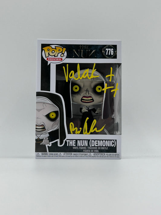 Bonnie Aarons Signed The Nun (Demonic) "The Nun" #776 Funko Pop! Vinyl Figure (Beckett Witnessed)
