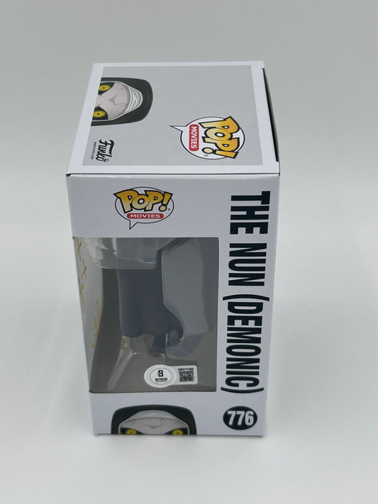 Bonnie Aarons Signed The Nun (Demonic) "The Nun" #776 Funko Pop! Vinyl Figure (Beckett Witnessed)